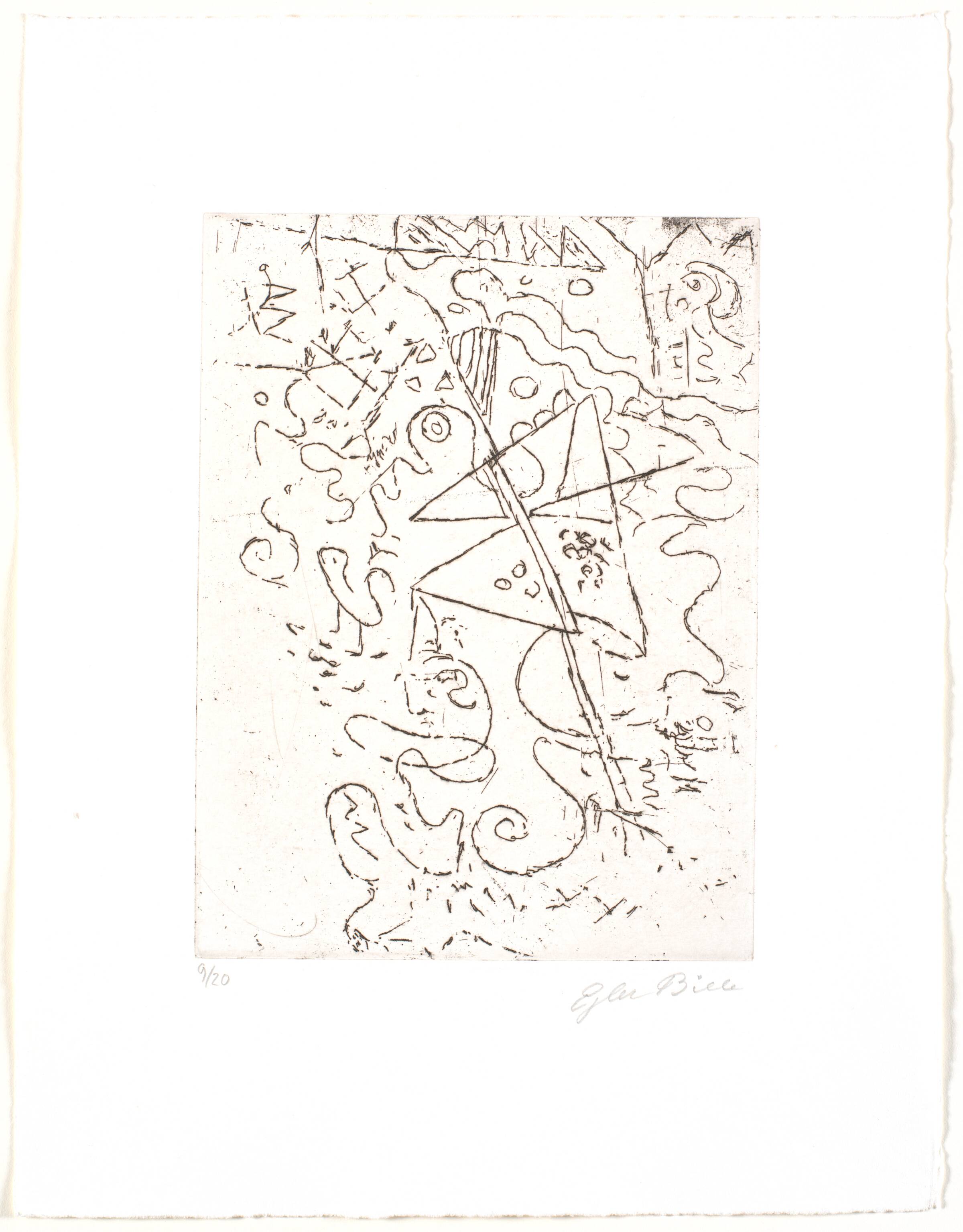 Uden titel, Ejler Bille, 1999