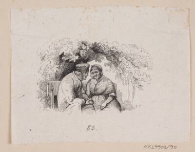 Illustration til "Hyldemoer" i H.C. Andersen, "Eventyr og Historier", Bind 2