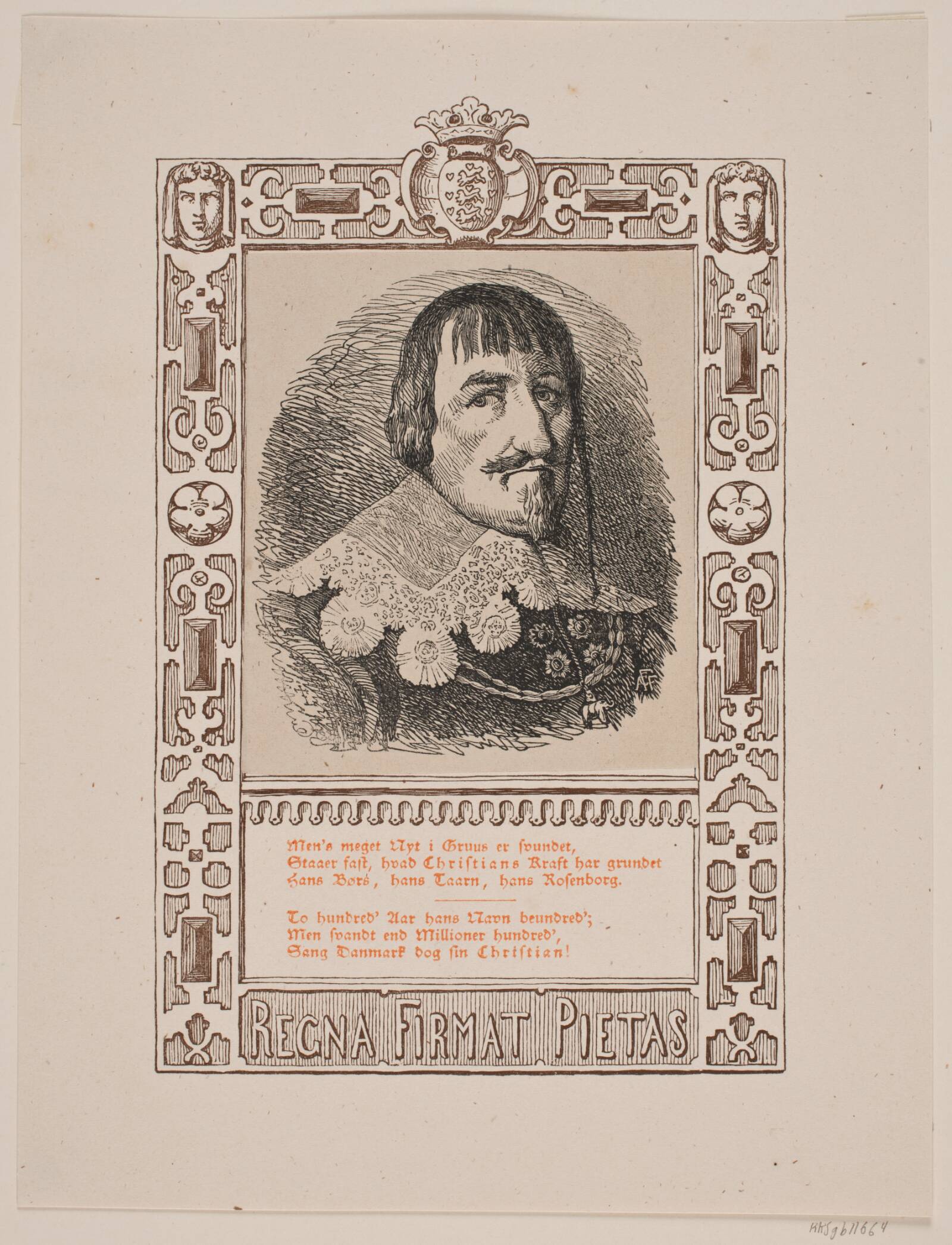 Christian IV, Andreas Flinch, 1840-1843