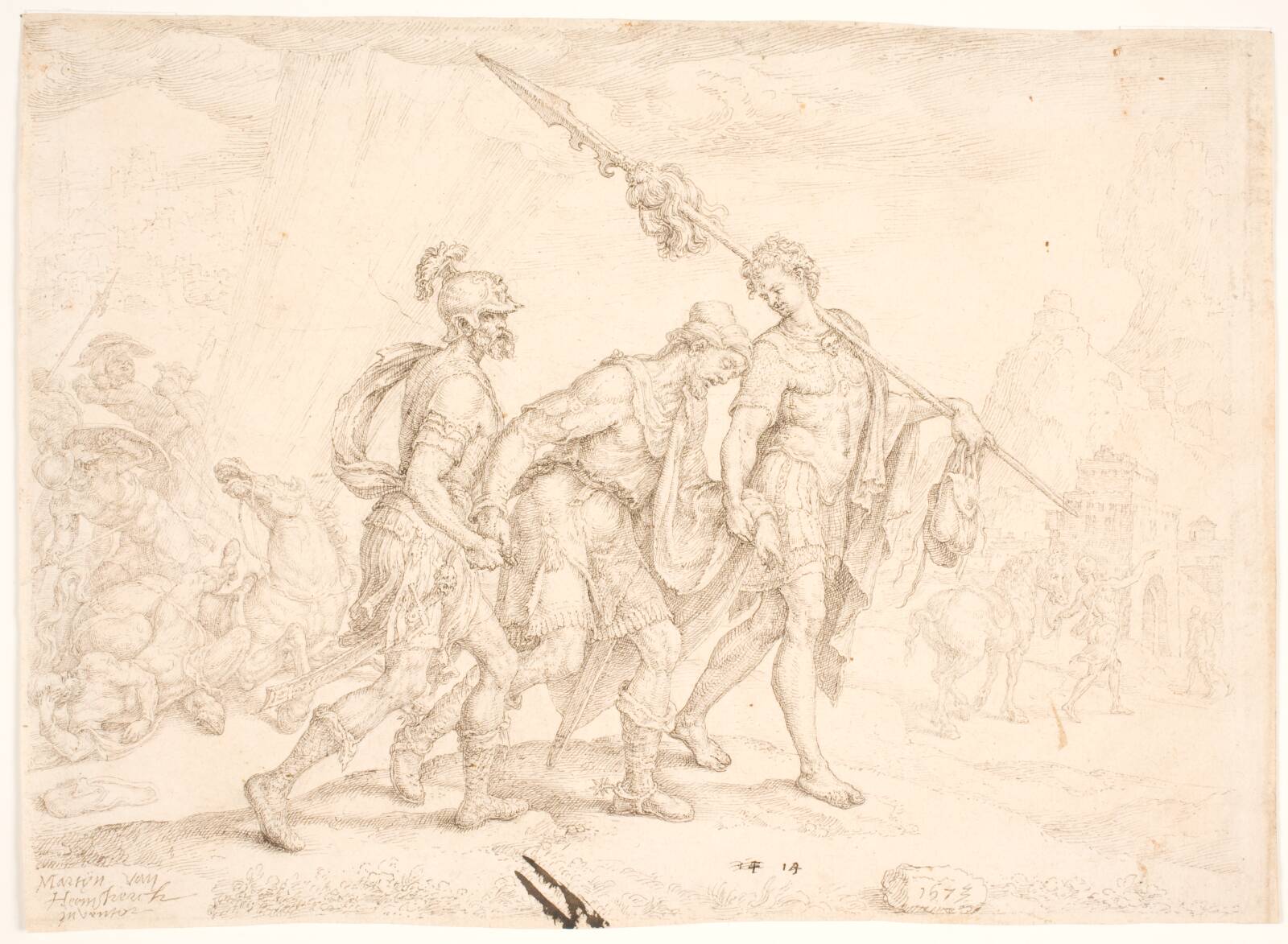 Paulus' omvendelse, Maarten van Heemskerck, 1573