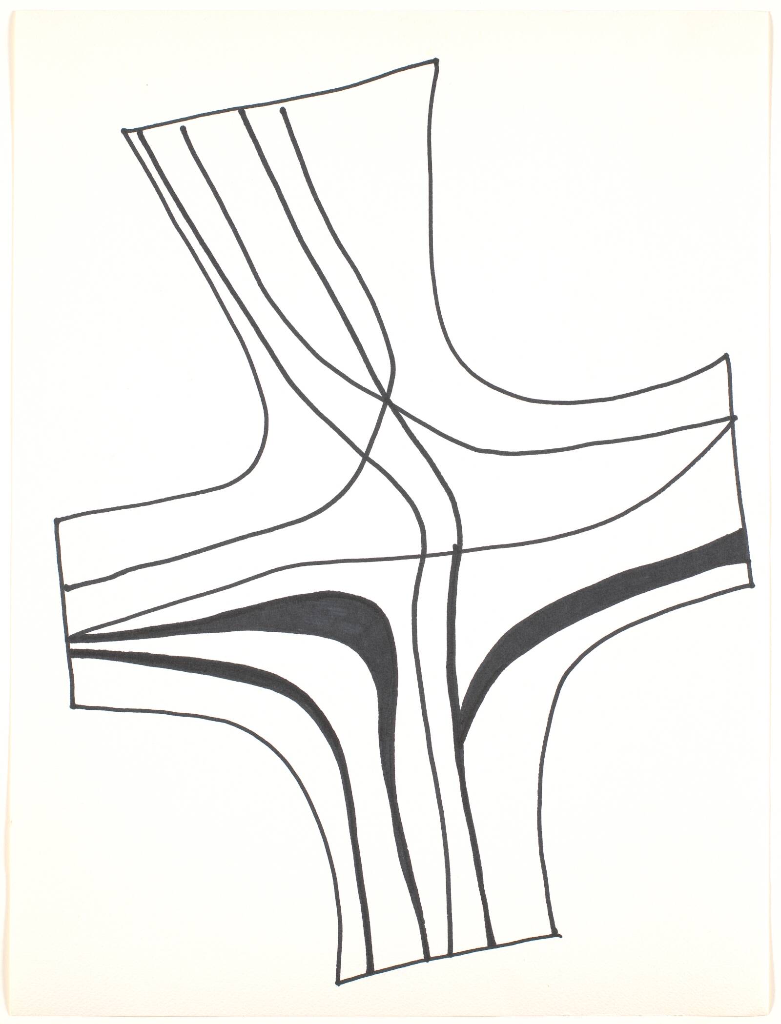 Uden titel, Richard Mortensen, 1970-1972