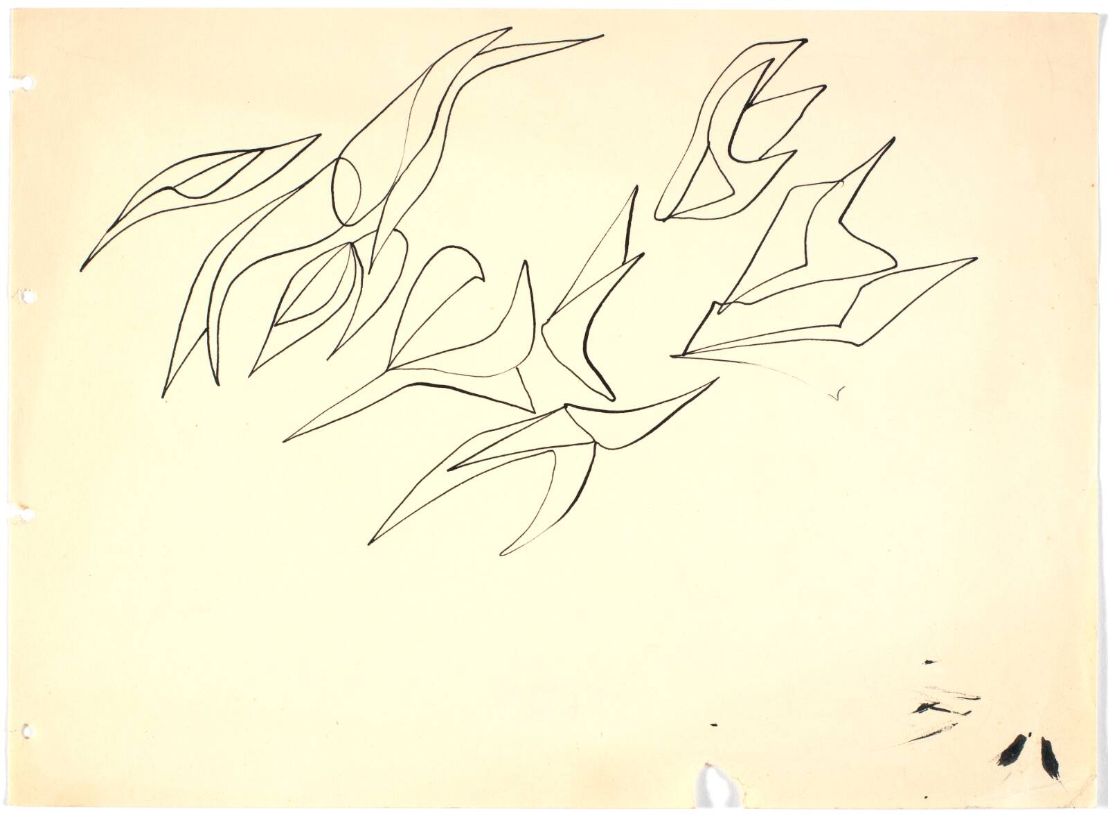 Fuglefigurationer, Richard Mortensen, 1937-1939