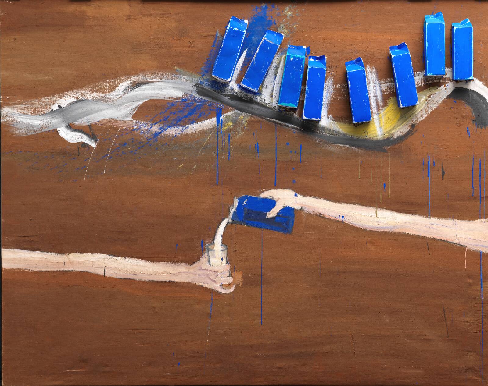 Mælkevej, Inge Ellegaard, 1982-1985