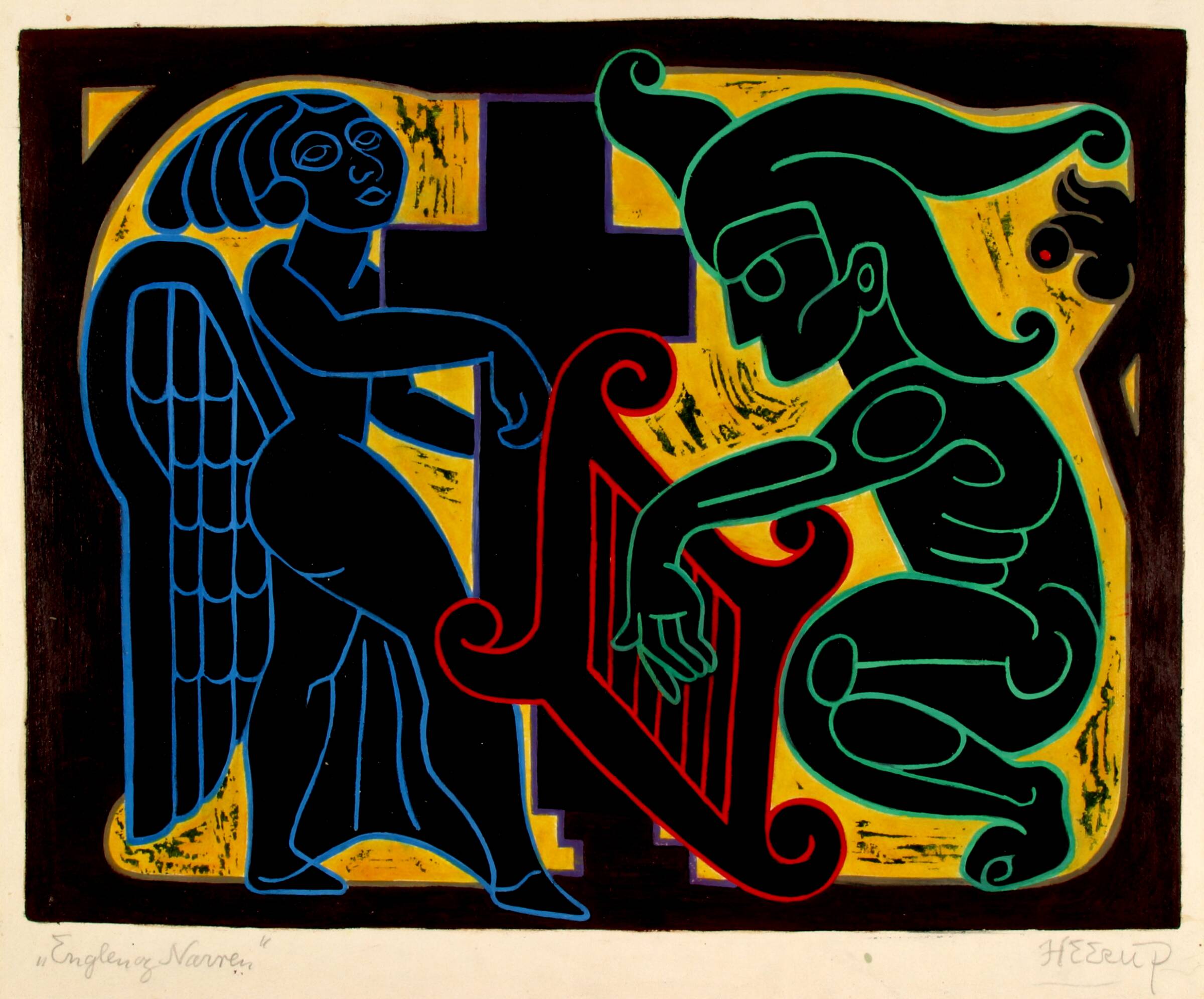 Englen og Narren, Henry Heerup, 1955