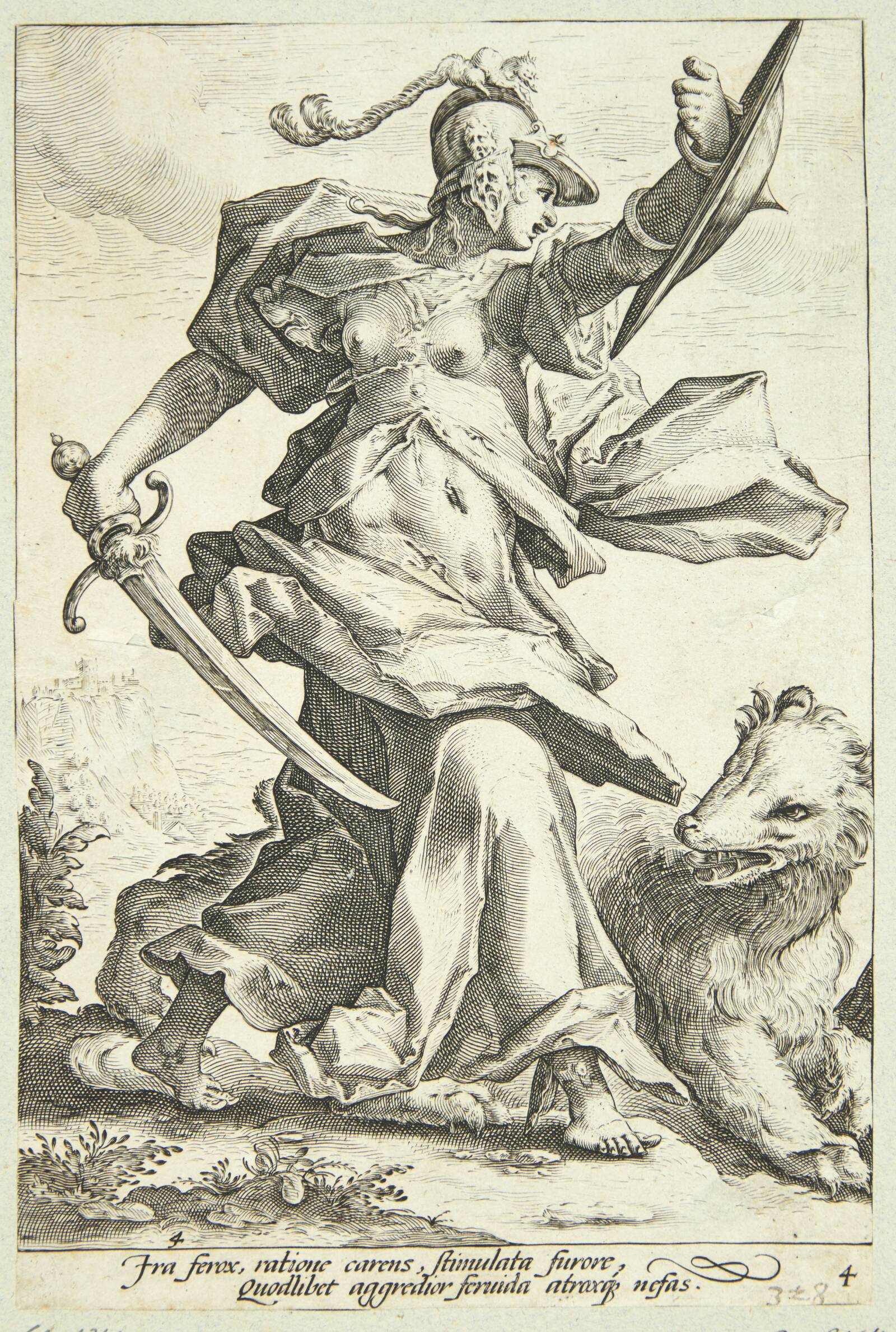 Vrede, Jacob Matham, 1585-1588