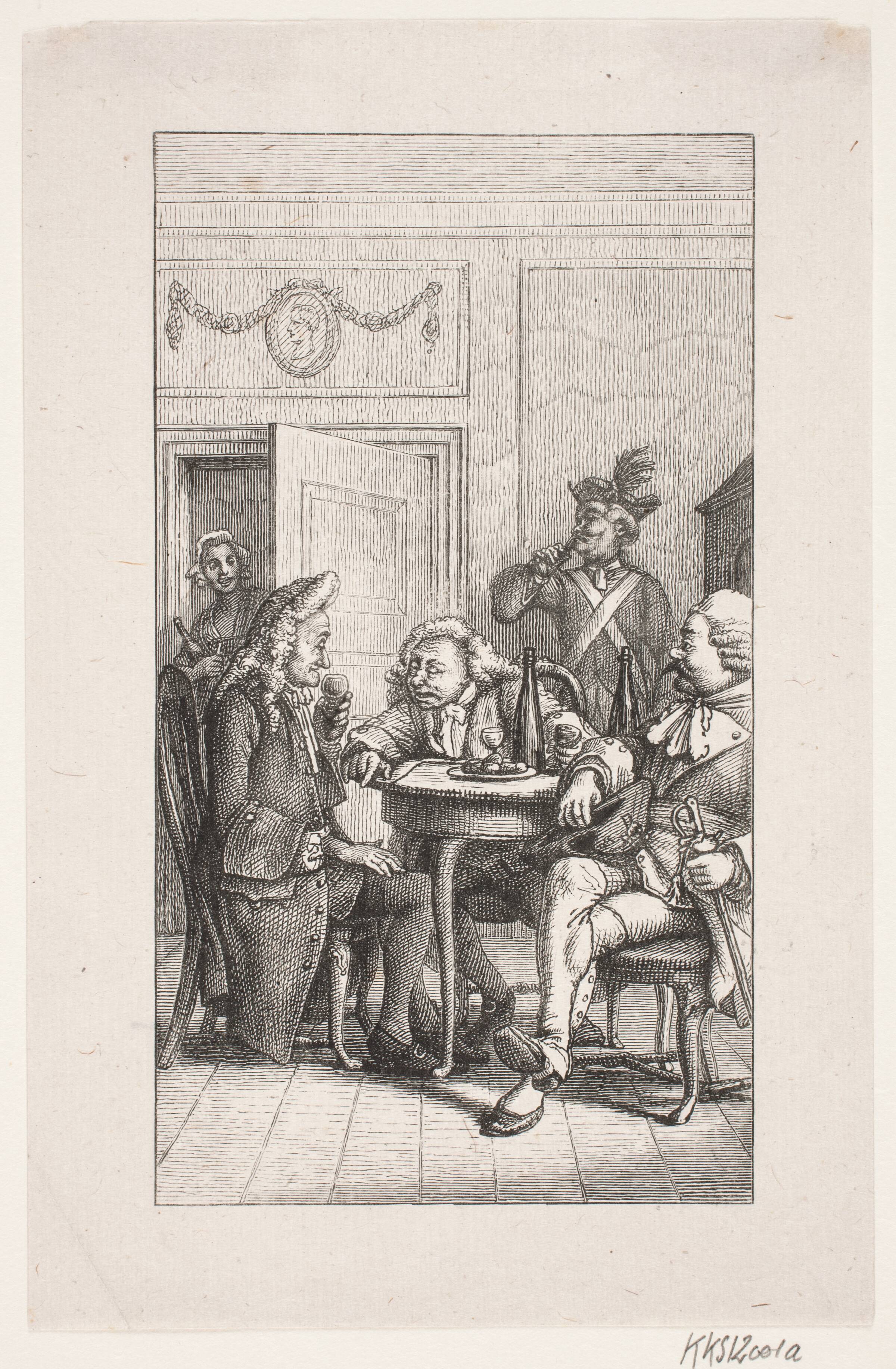 Holberg, Barselstuen, IV, 4, Johan Frederik Rosenstand, 1820-1887