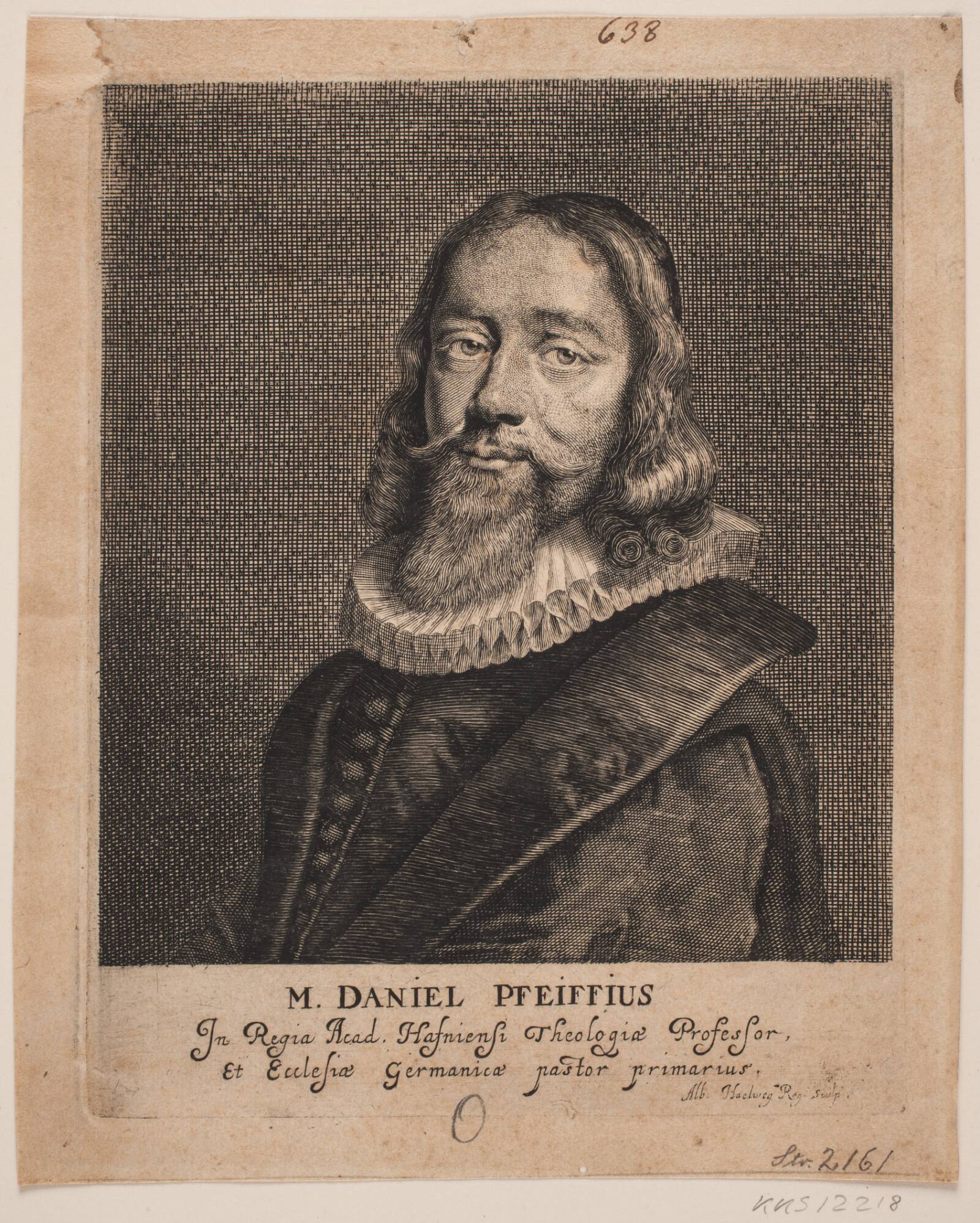 Daniel Pfeiff, Albert Haelwegh, 1660-1665