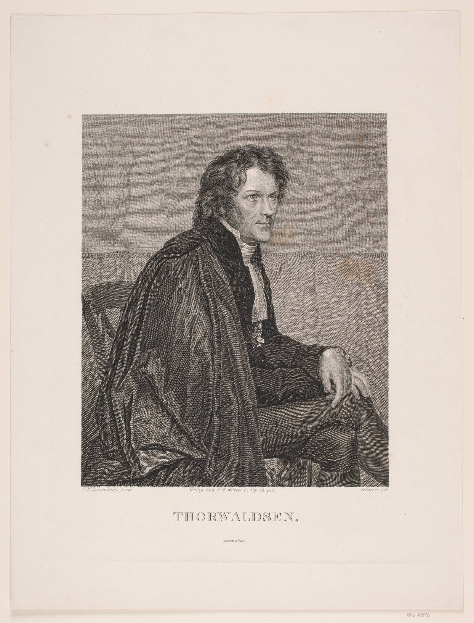 Bertel Thorvaldsen, WIlhelm Heuer, 1814-1855