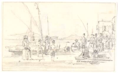 Parti af havnen i Palermo