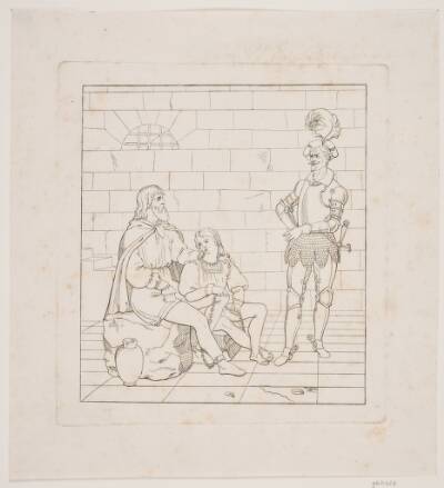 Valdemar Sejr og hans sønner i fængslet
