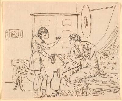 Studie til Papirius og hans moder