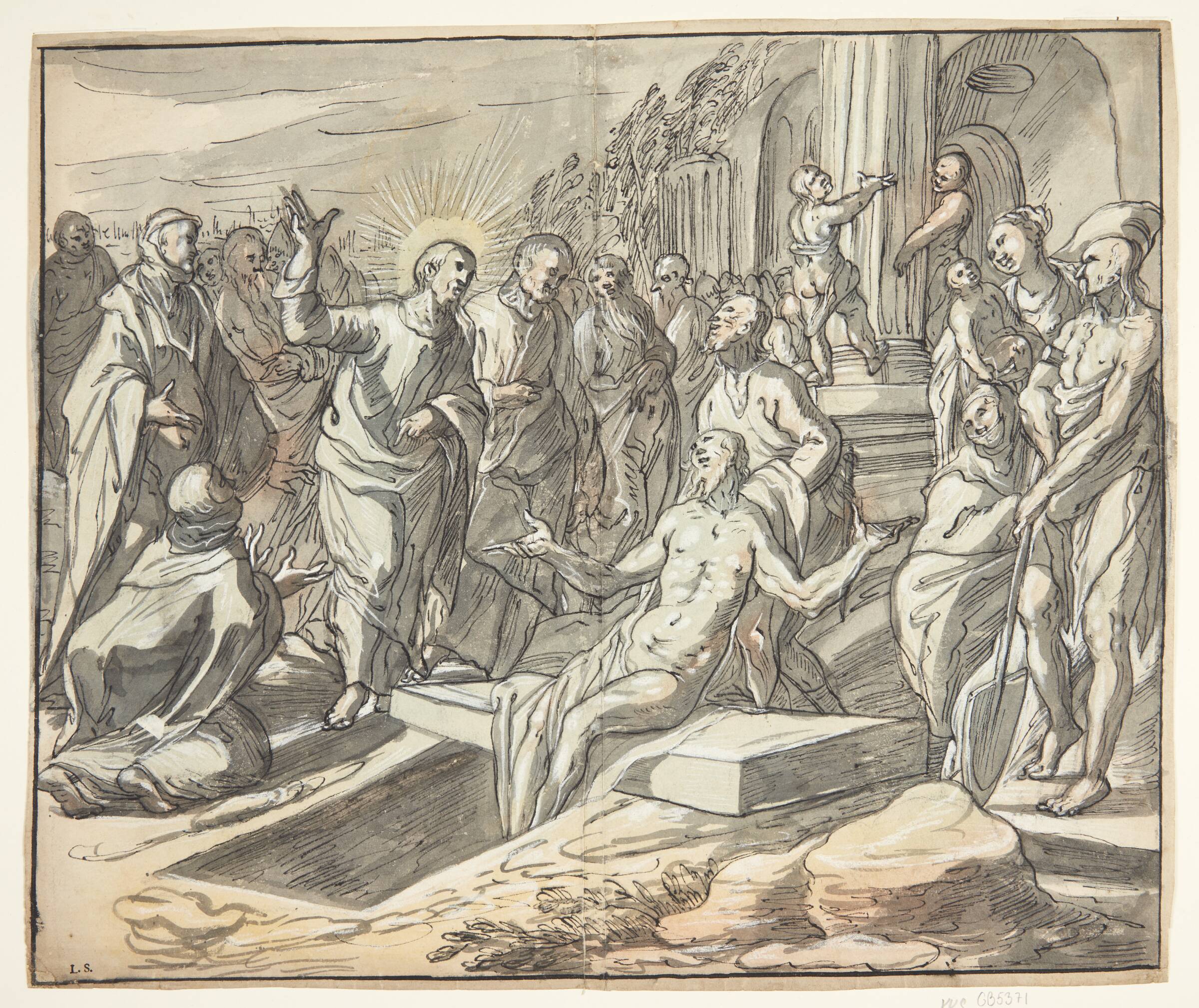 Lazarus' opvækkelse., Hermann Weyer, 1596-1630