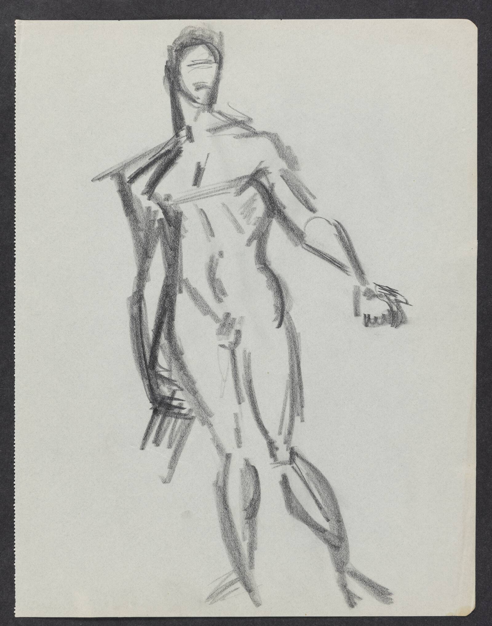 Modelstudie, Astrid Holm, 1876-1937