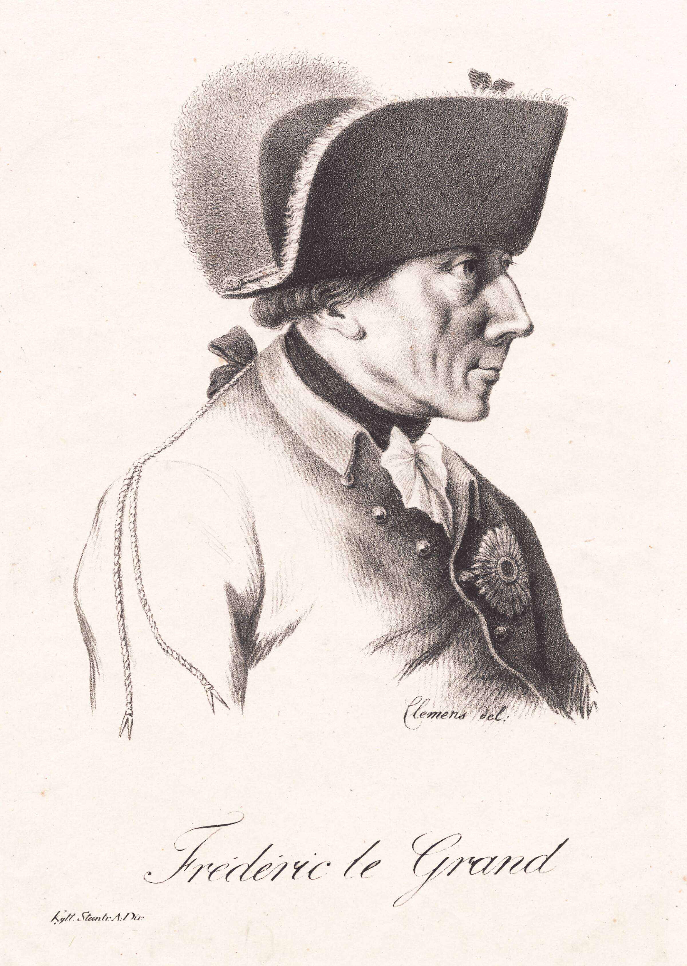 Frederik den Store, J.F. Clemens, 1748-1831