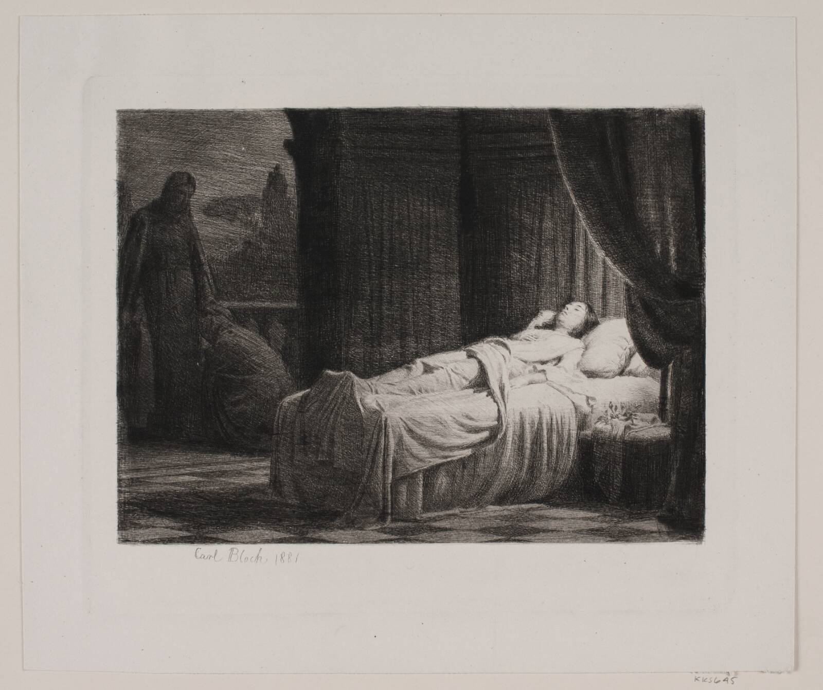 Jairi Datter, Carl Bloch, 1881