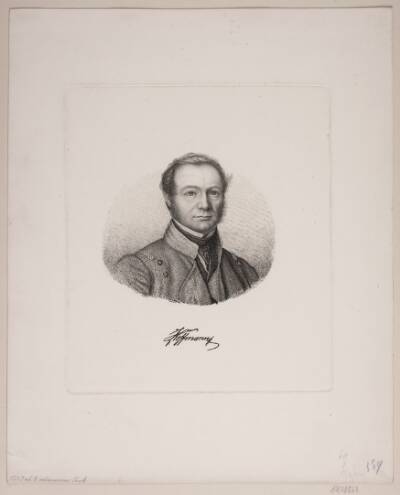 Portræt af Johan Christopher Hoffmann