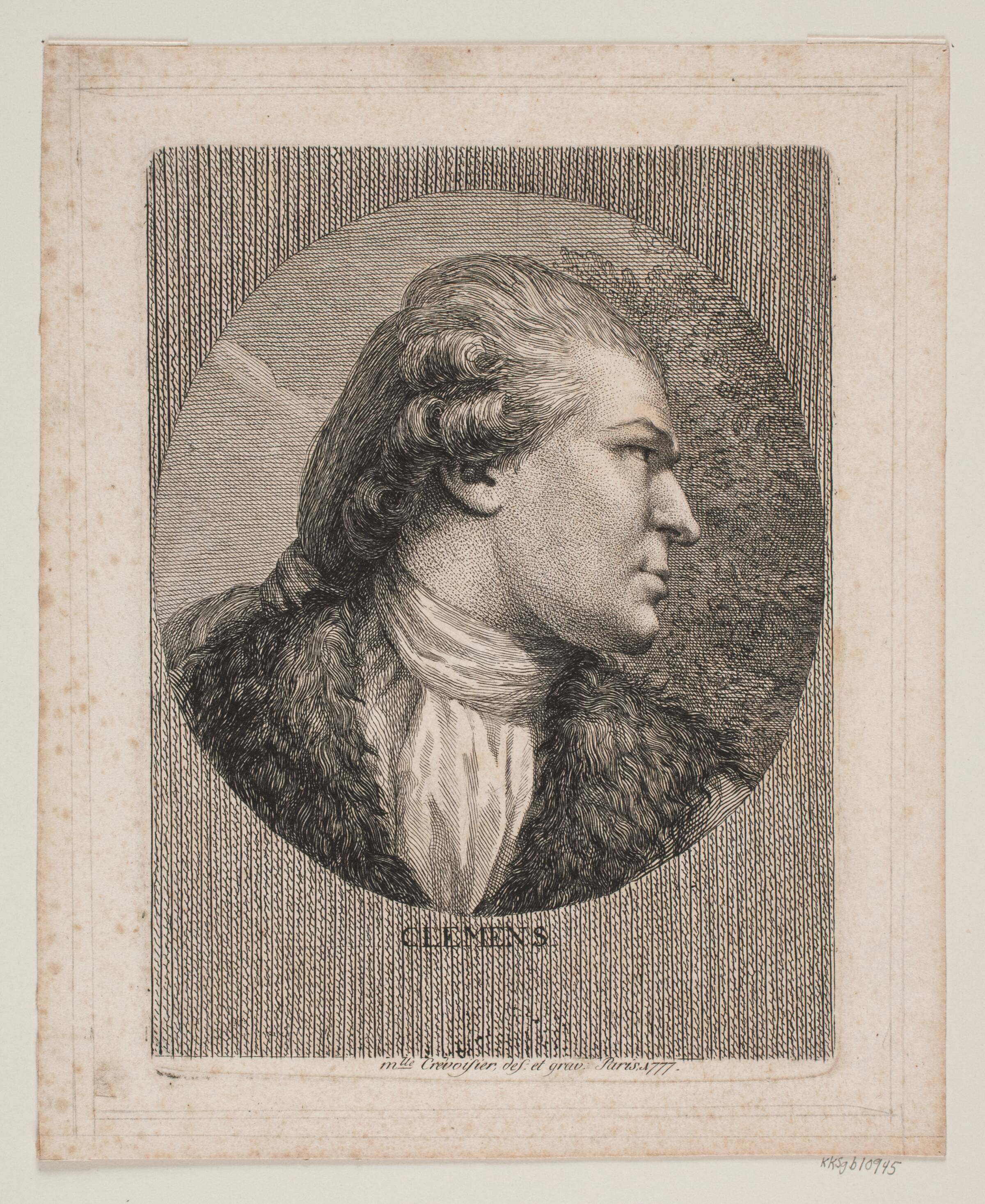 J. F. Clemens, Marie Jeanne Clemens, 1777