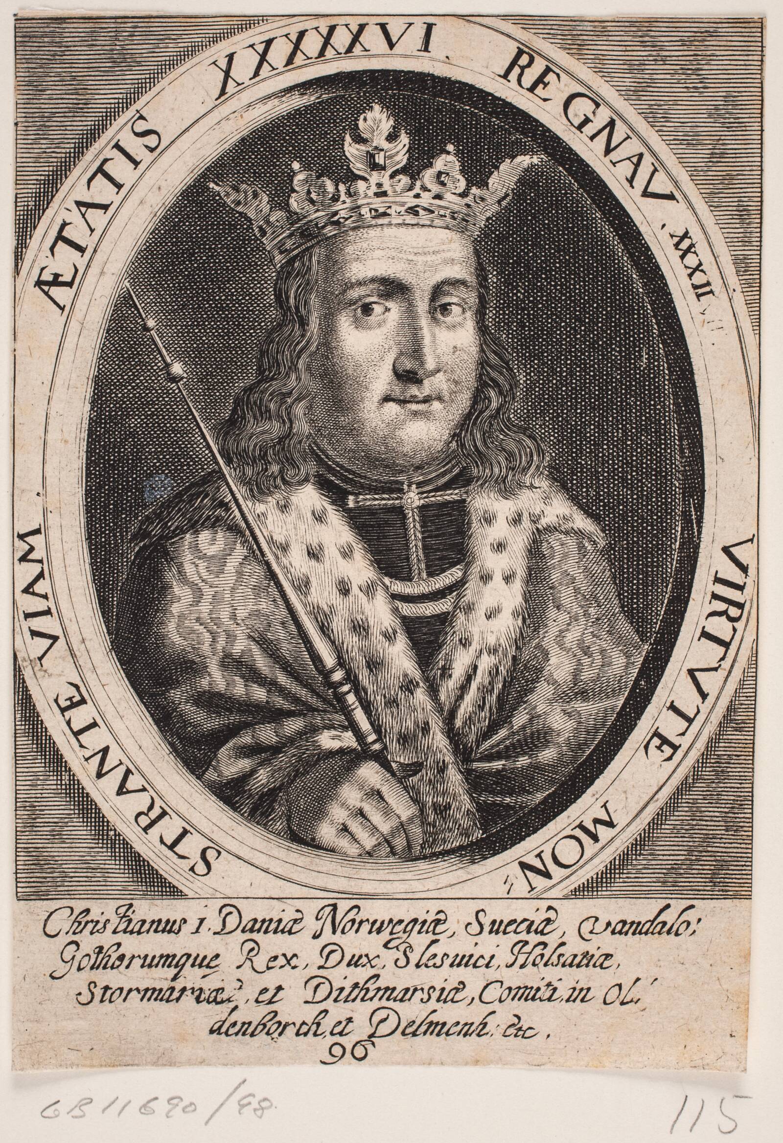 Christian I, Ubekendt, 1646
