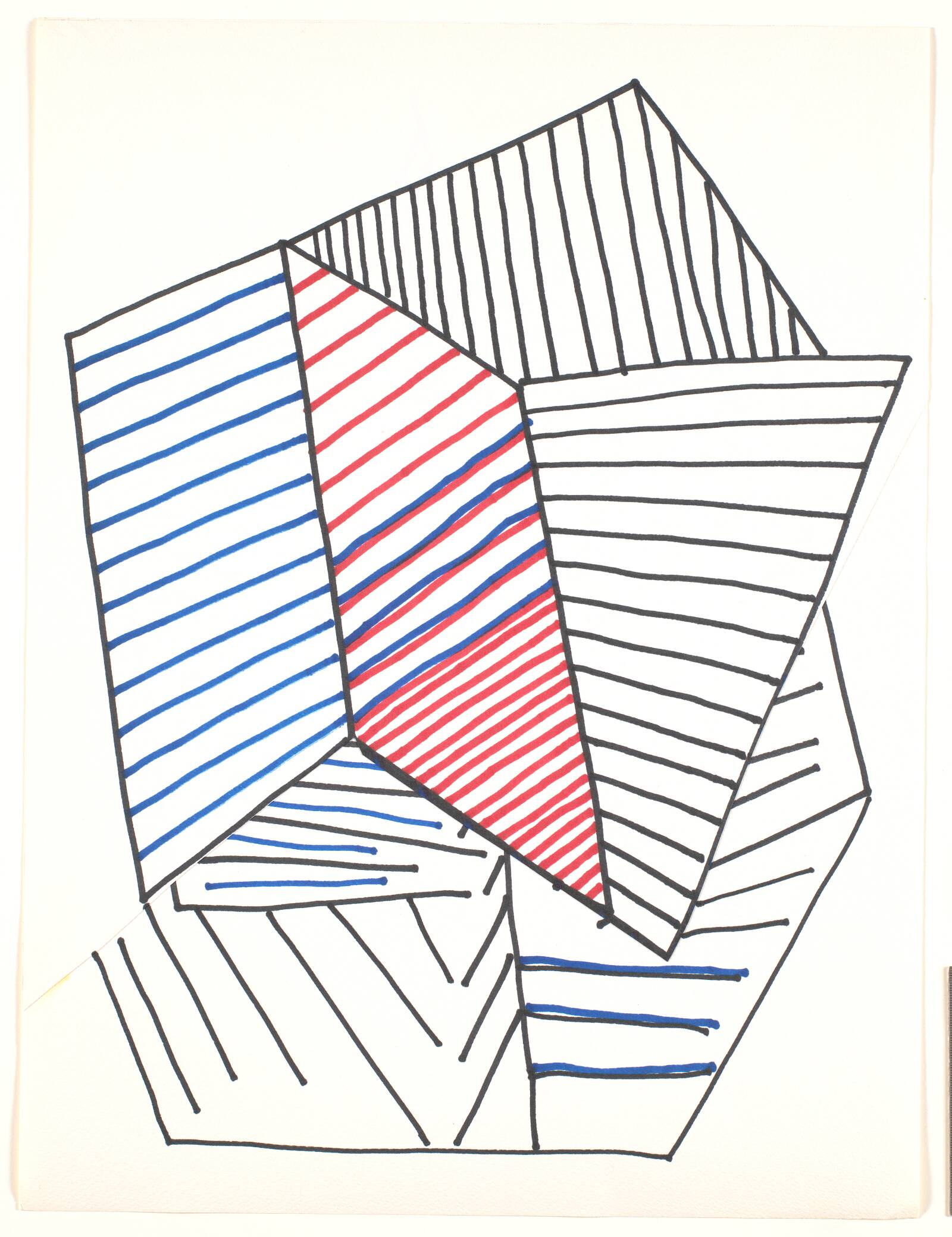 Uden titel, Richard Mortensen, 1970-1972