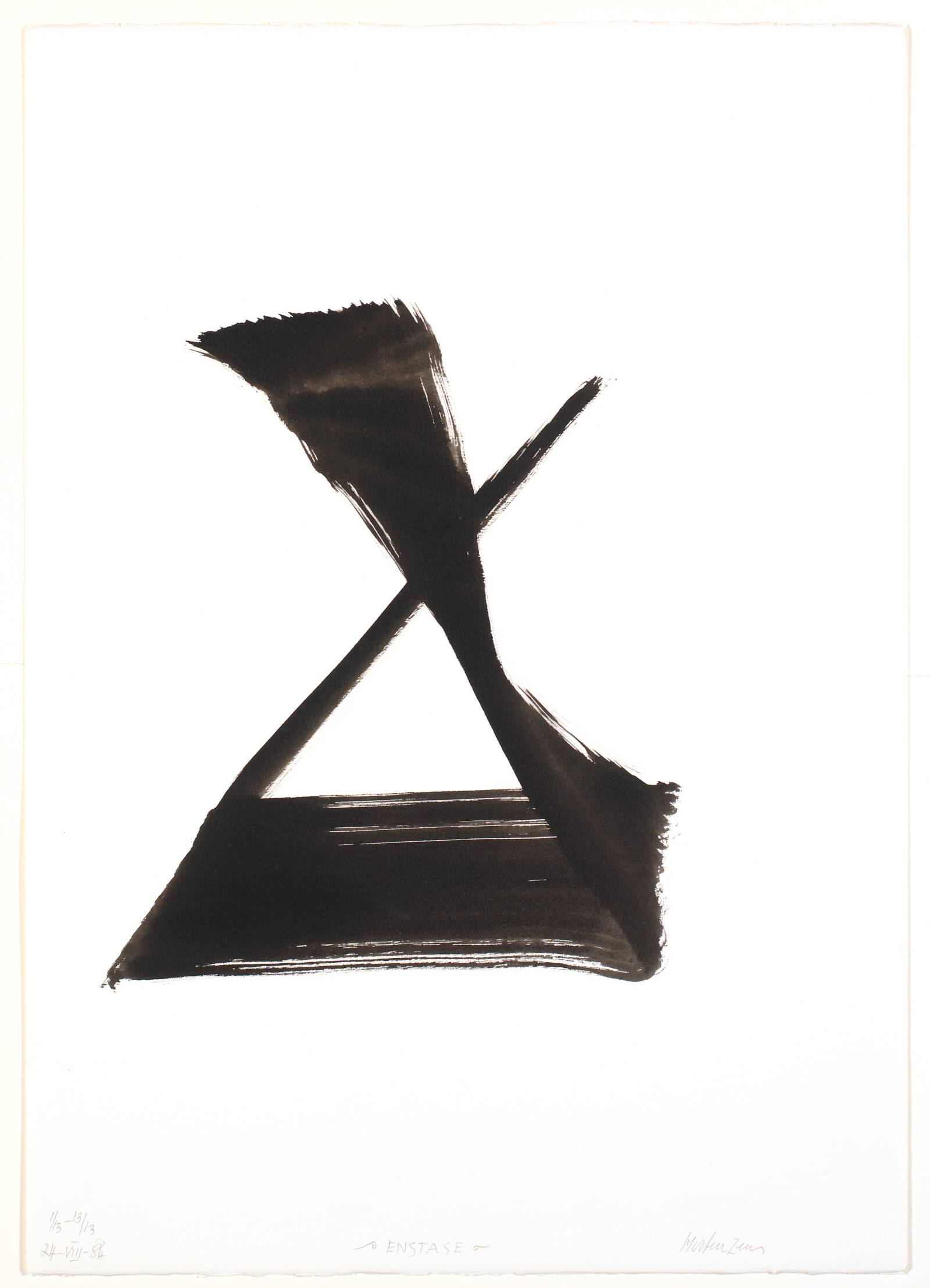 "Enstase", Richard Mortensen, 1984