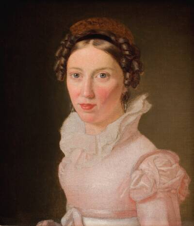 Suzanne Juel, kunstnerens svigerinde, senere hans tredje hustru