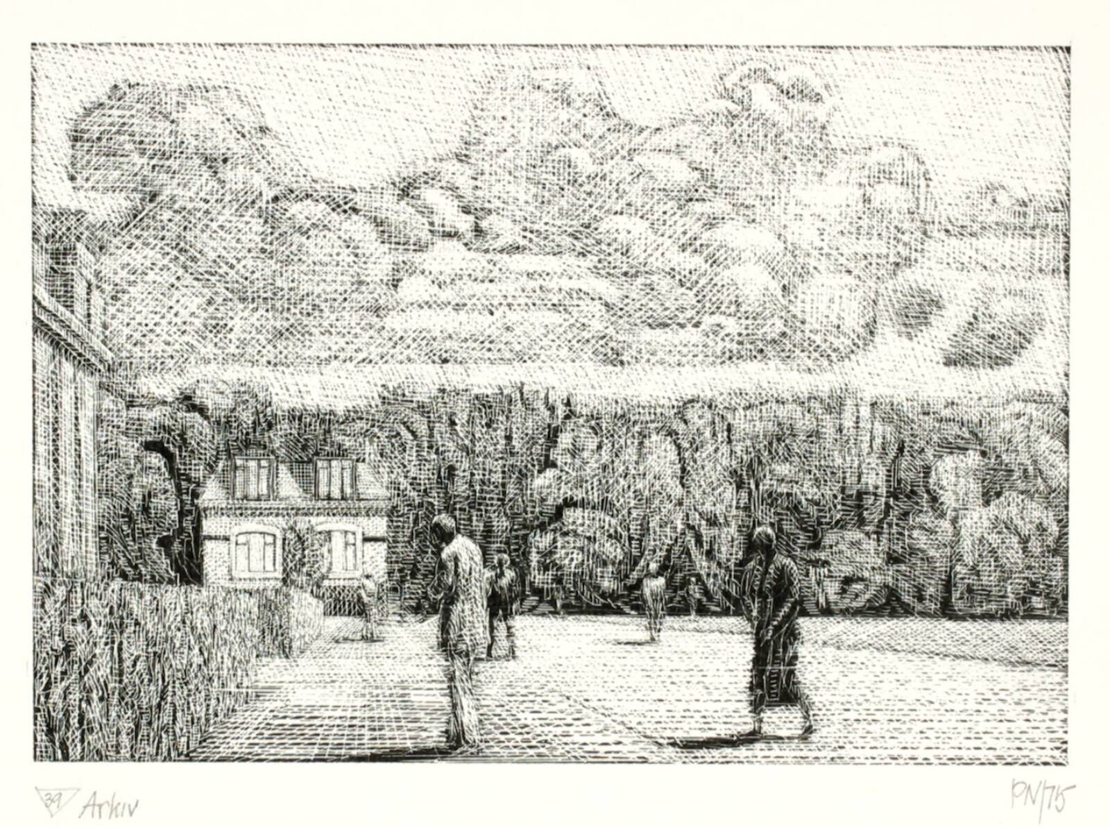 Timebog, Palle Nielsen, 1975