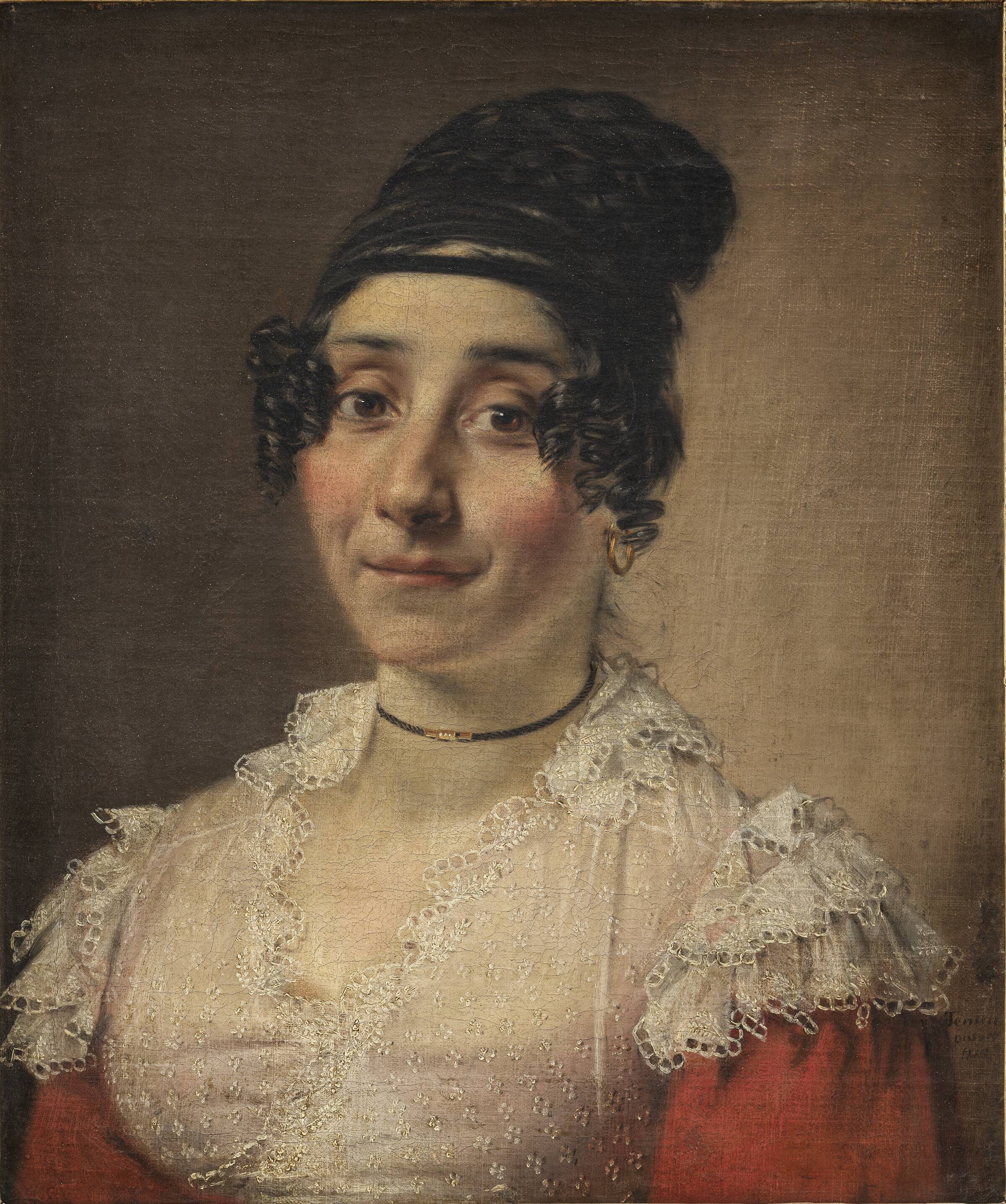 Portræt af fru Gumperd, C.A. Jensen, 1815
