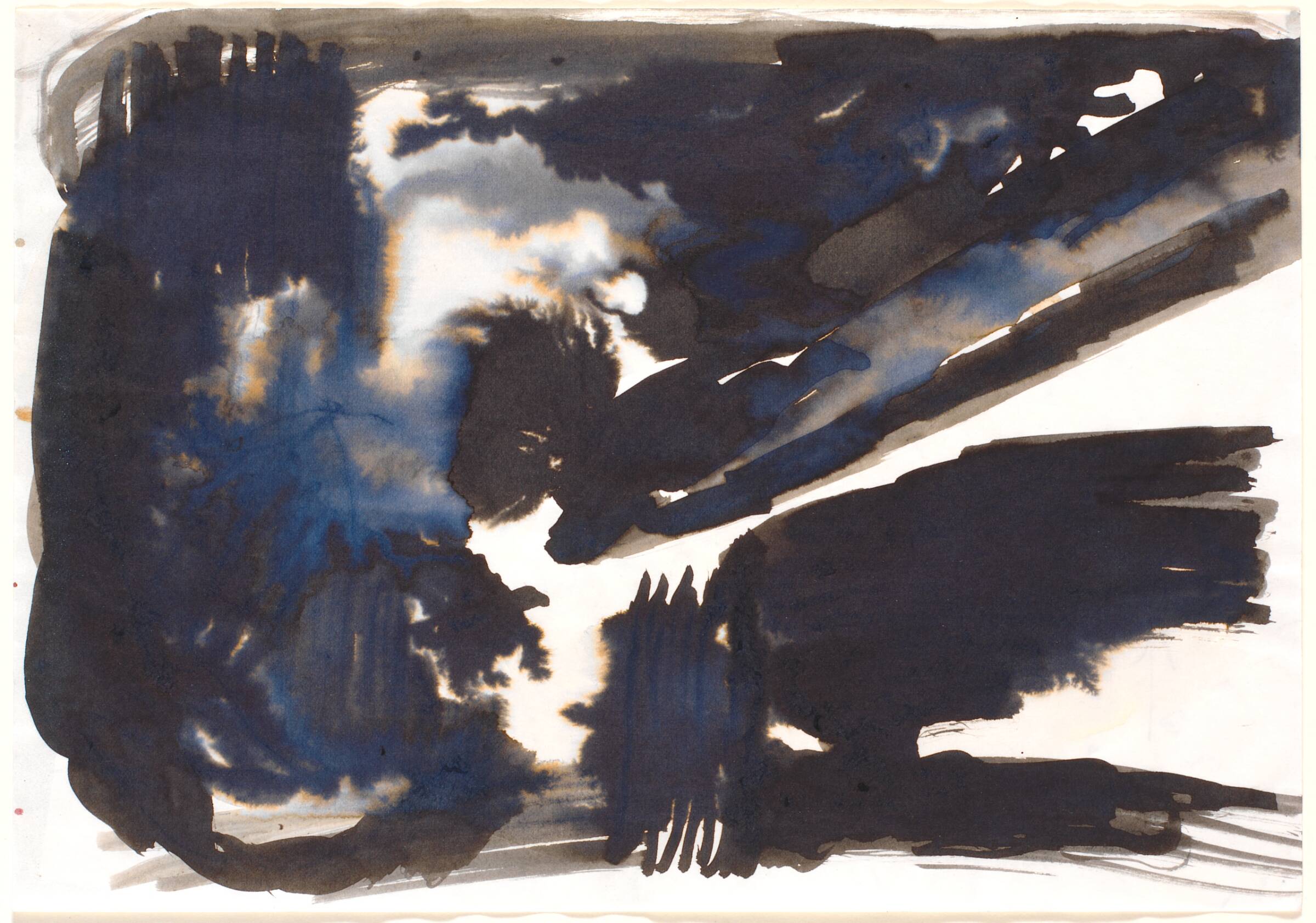 Penseltegning, Dorte Dahlin, 1984