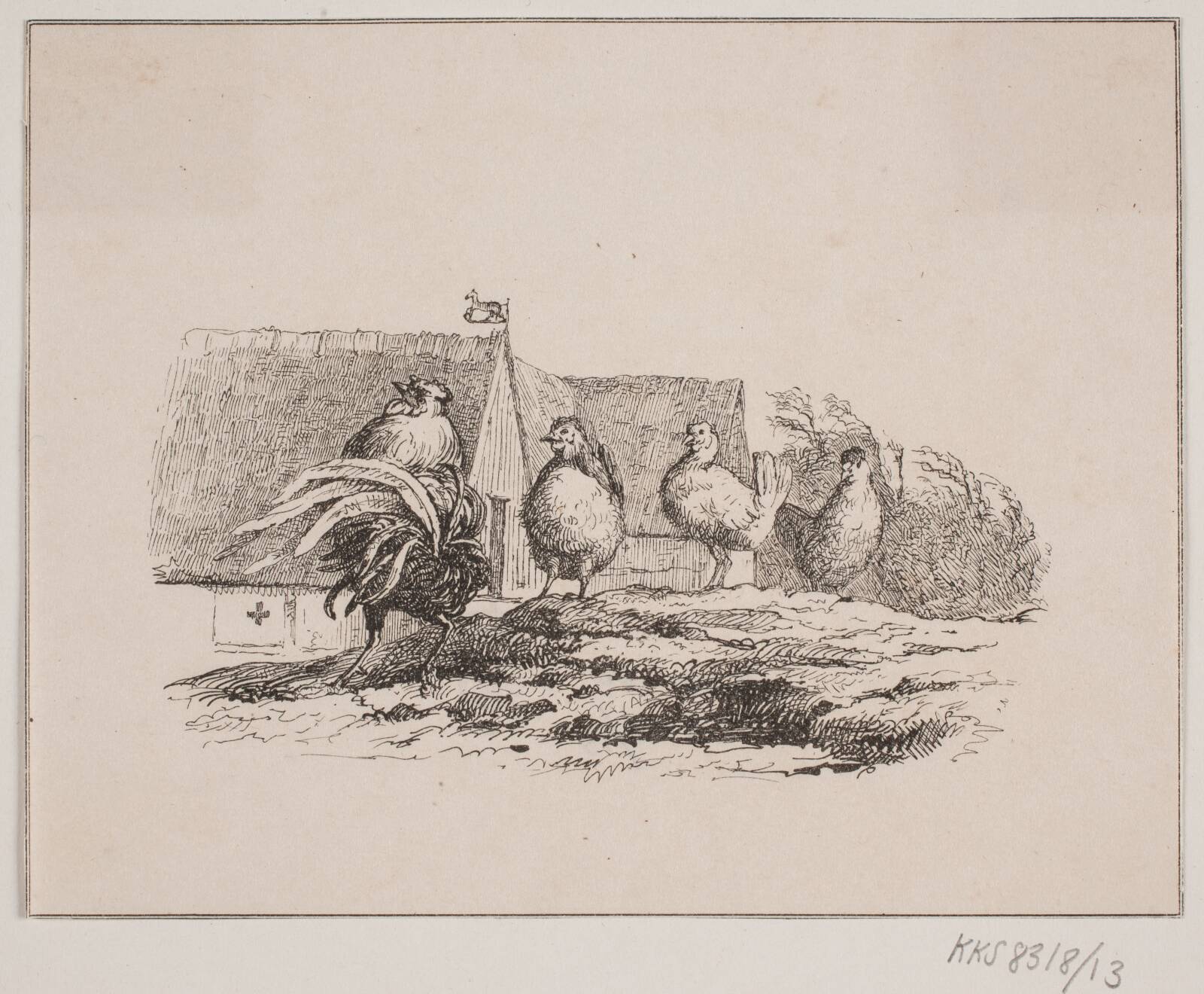 Hanen, Adolph Kittendorff, 1845