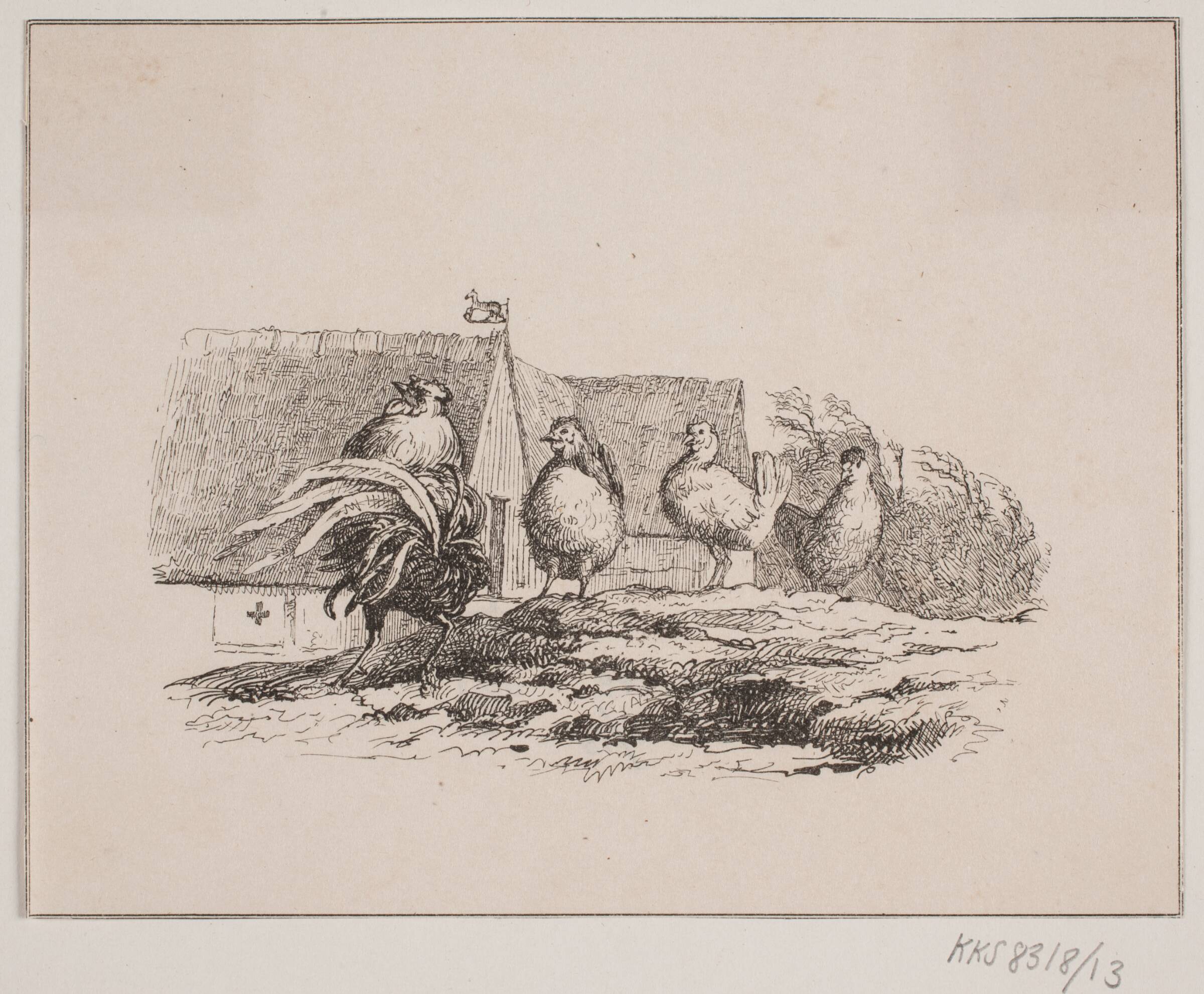 Hanen, Adolph Kittendorff, 1845