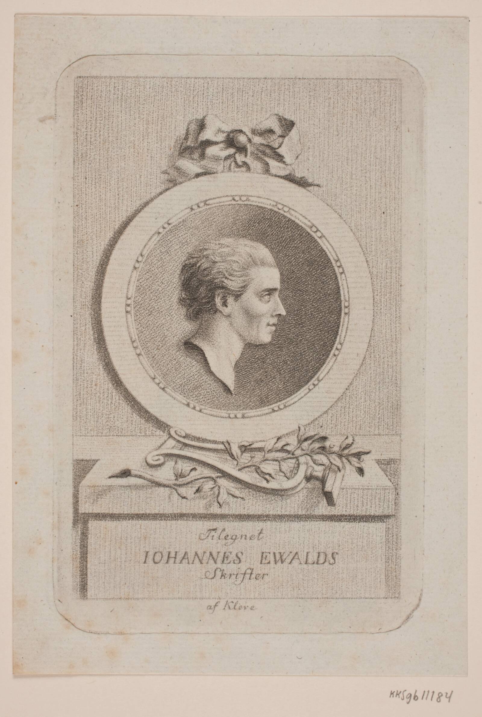 Johannes Ewald, Terkel Kleve, 1779-1780