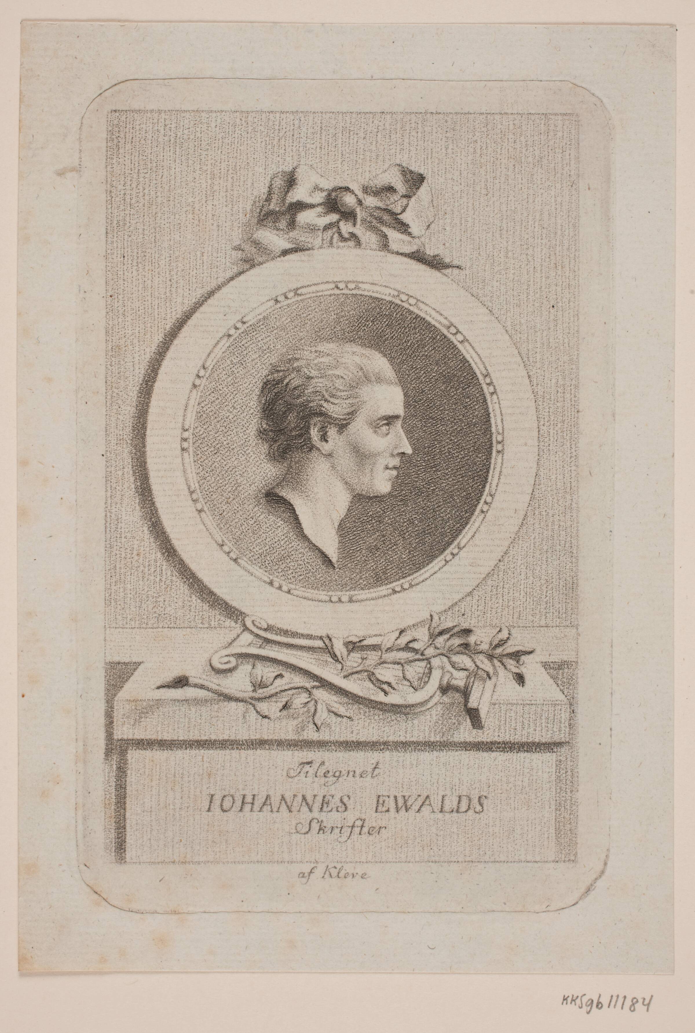 Johannes Ewald, Terkel Kleve, 1779-1780