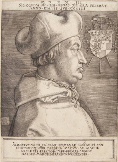 Kardinal Albrecht af Brandenburg, 1490-1545