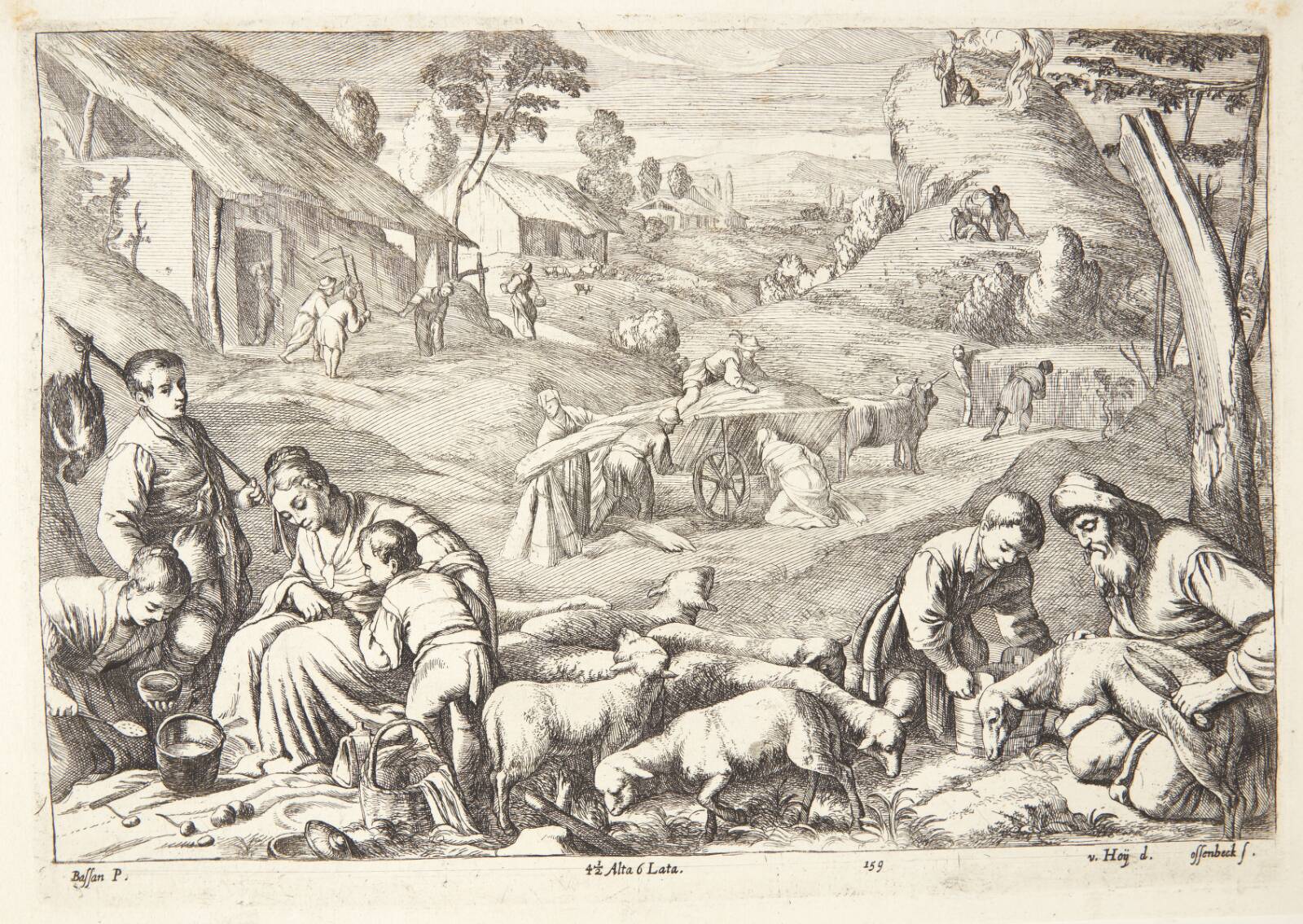 De fire årstider. Efterår, Ossenbeeck, Jan van, 1656-1660
