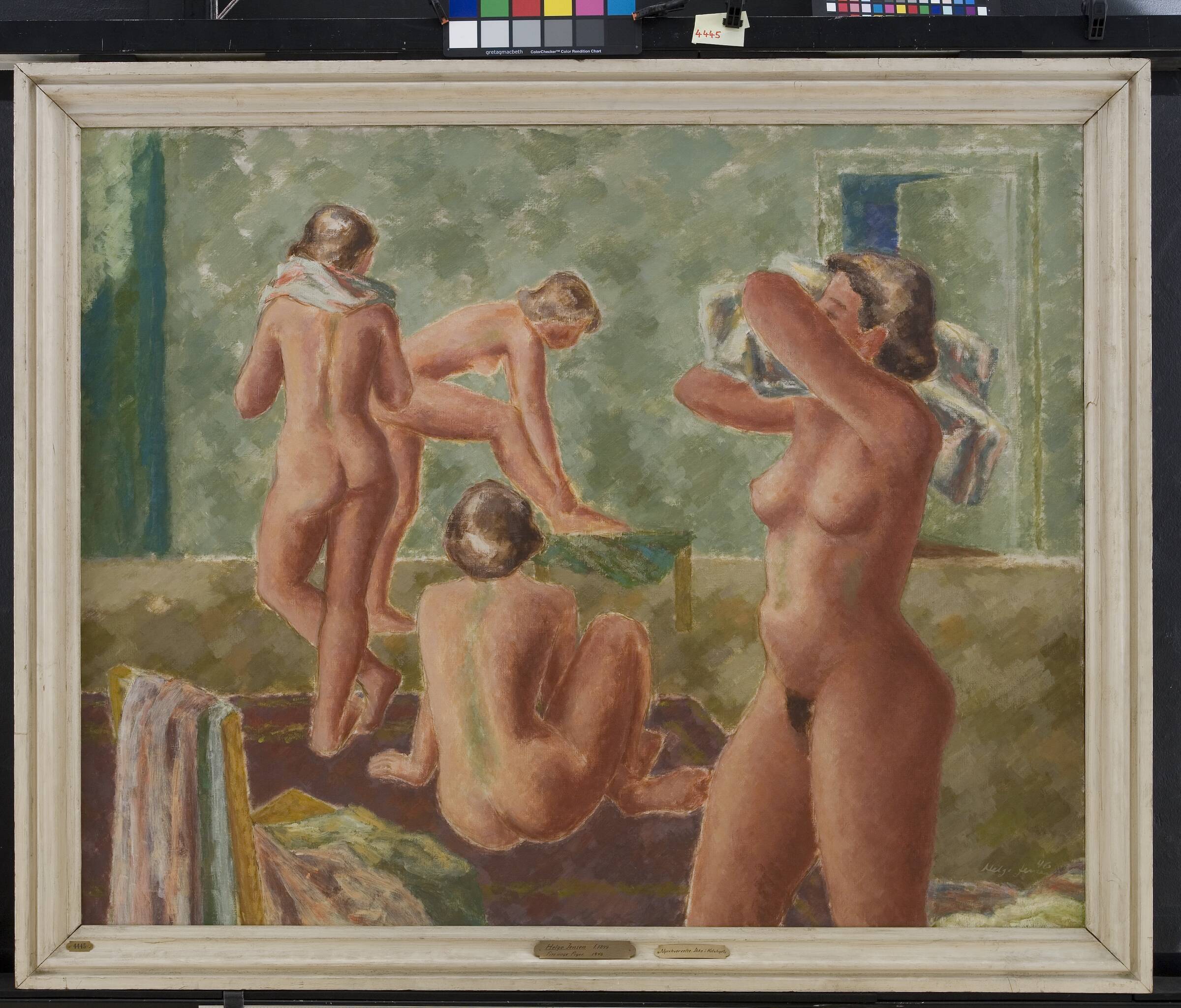 Fire unge piger, Helge Jensen, 1946