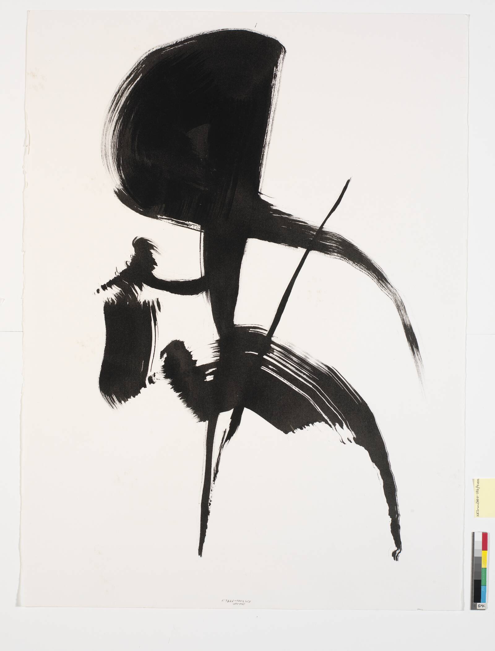 Tuschpenseltegn, Richard Mortensen, 1987