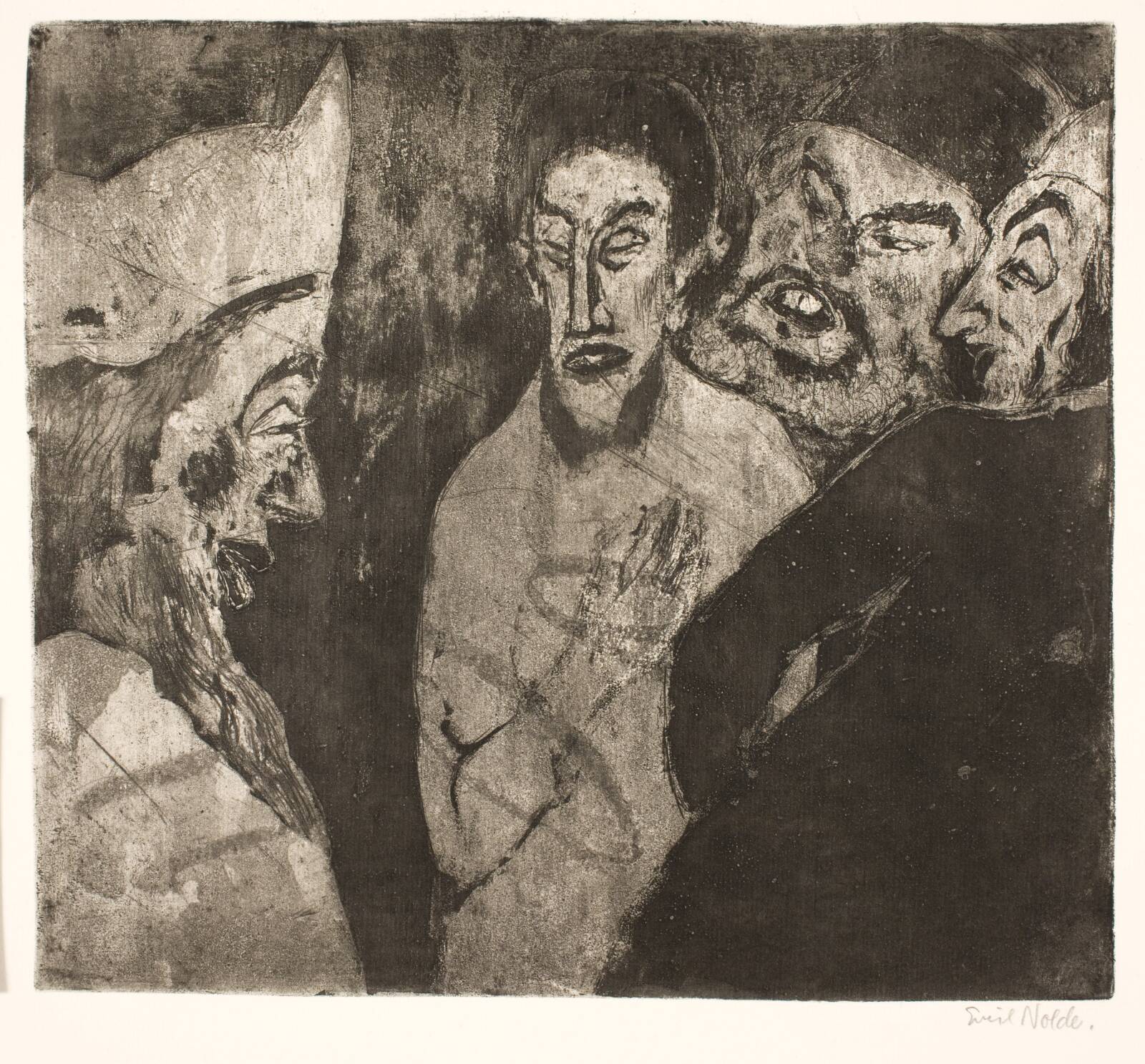 Schriftgelehrte, Emil Nolde, 1911
