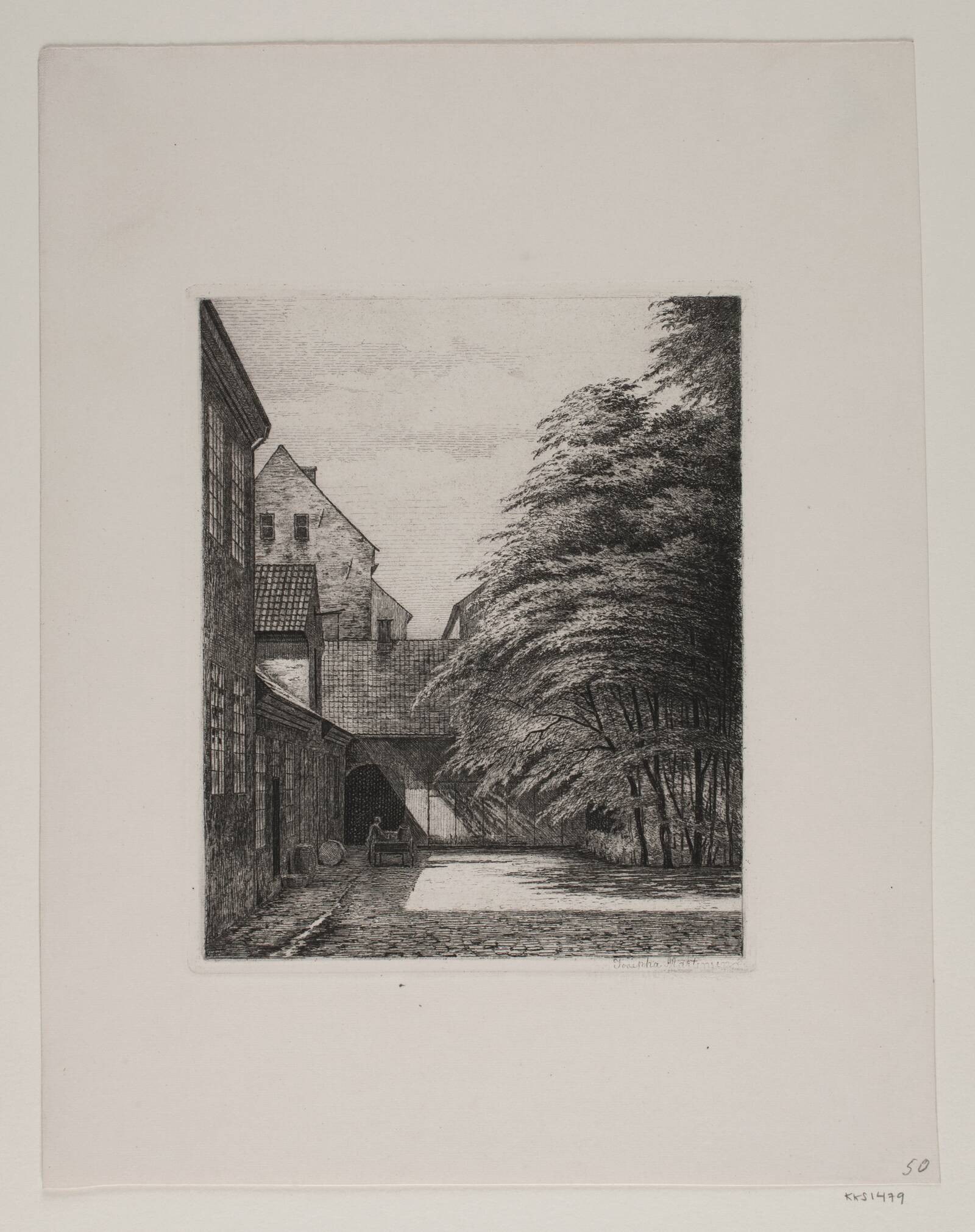Bispegården i Købehavn, Josepha Martensen, 1891-1895