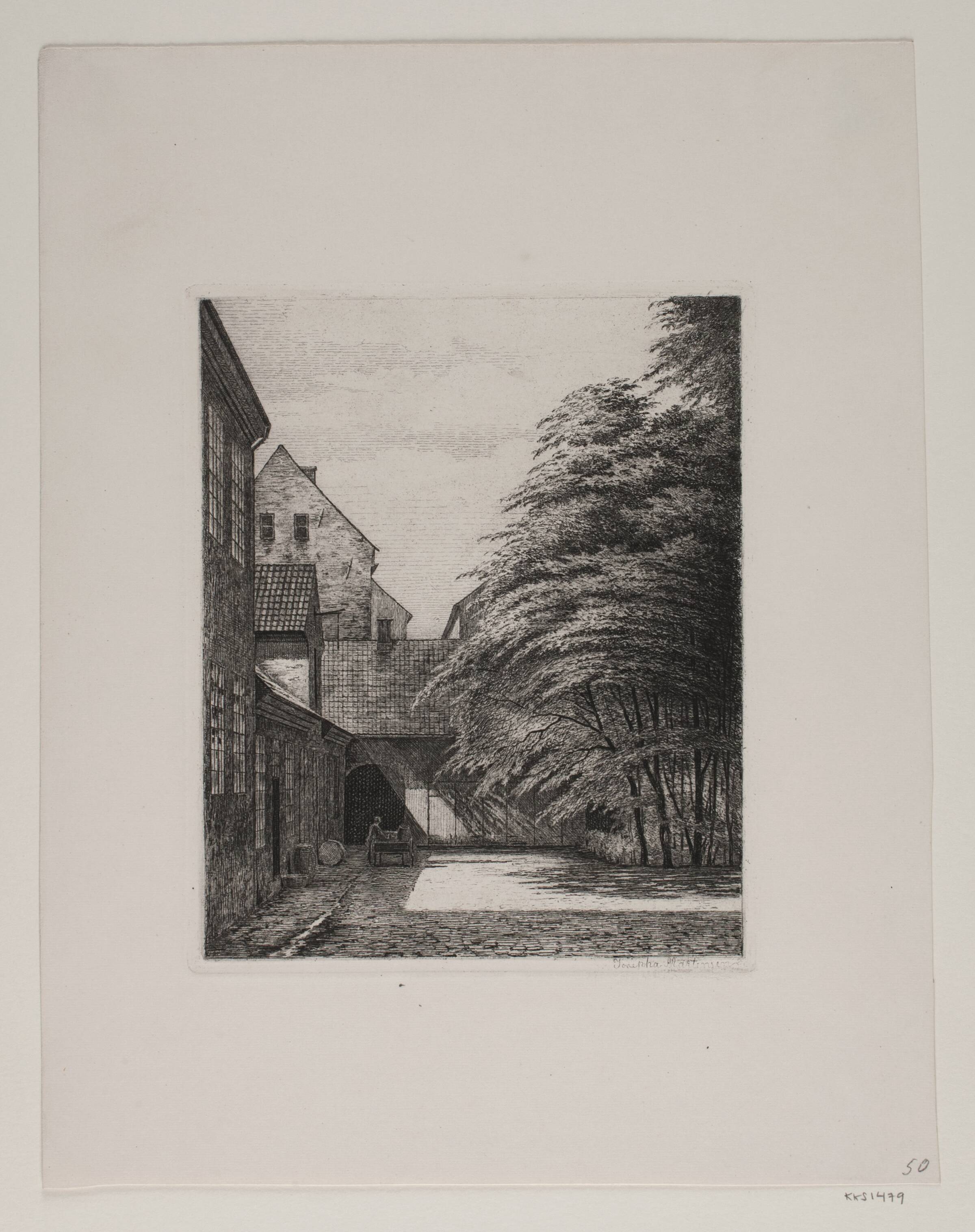 Bispegården i Købehavn, Josepha Martensen, 1891-1895