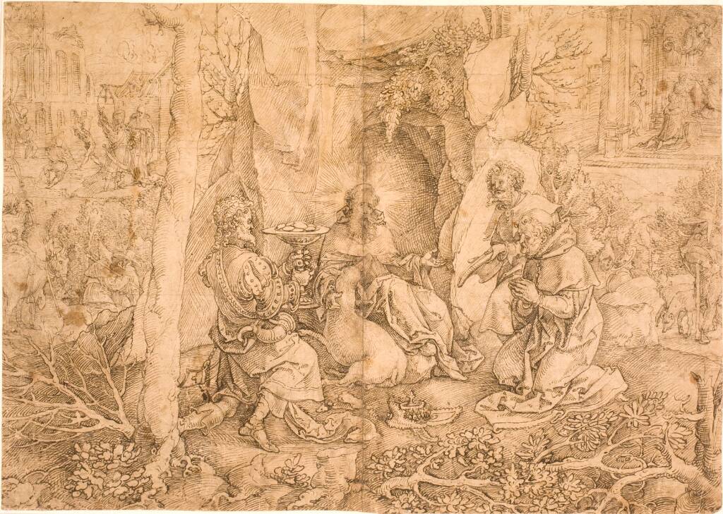 Scener af Skt. Ægidius' liv, Jan Gossaert, 1493-1532
