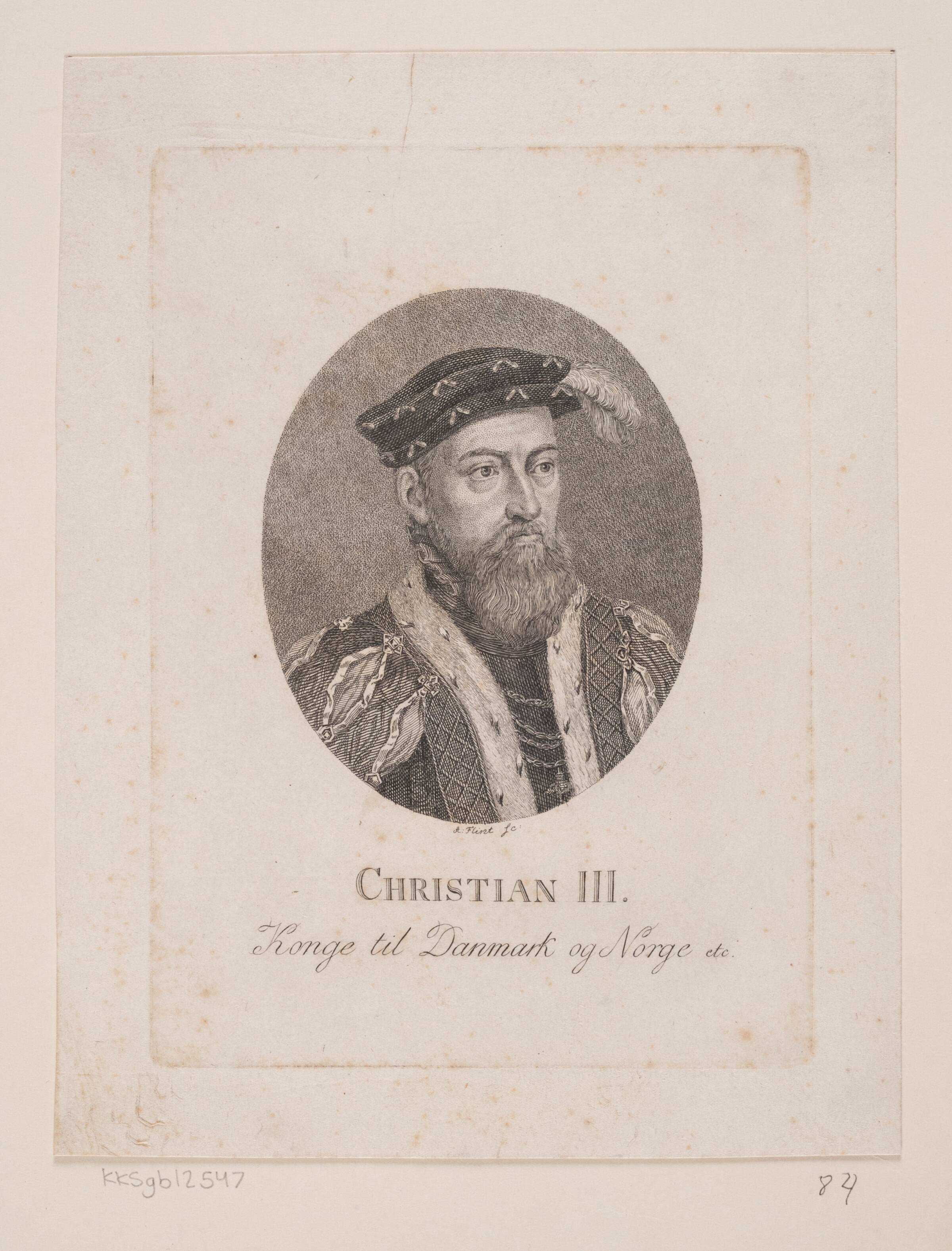 Christian III, Andreas Flint, 1767-1824