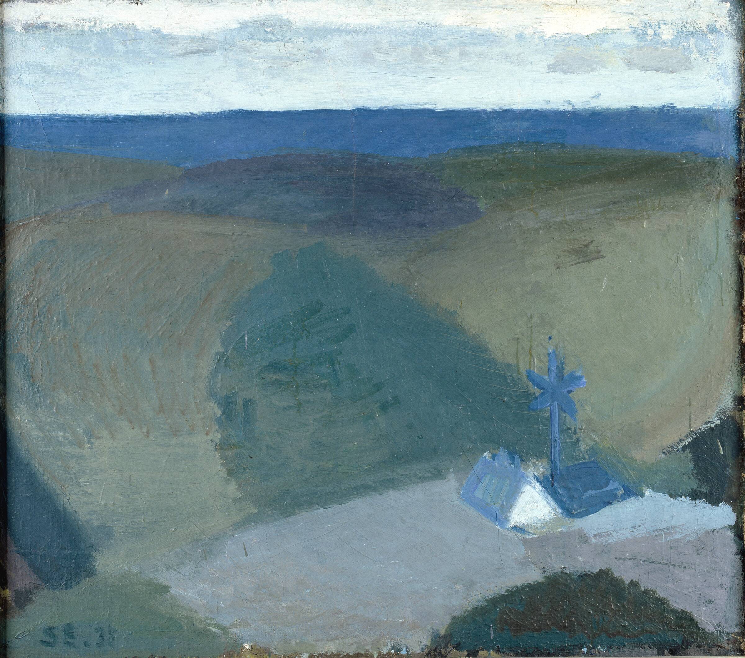 Landskab og hav, Svend Engelund, 1935
