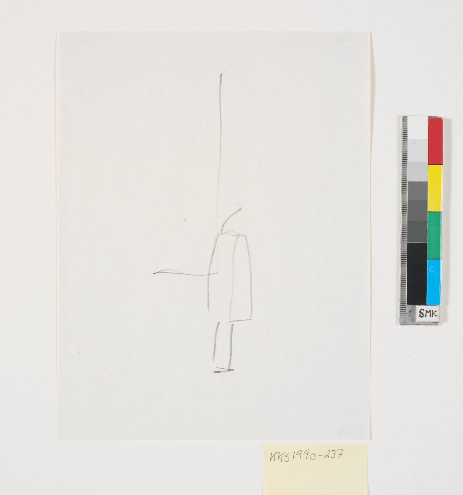 Scenografisk optegnelse, Lone Høyer Hansen, 1986-1989