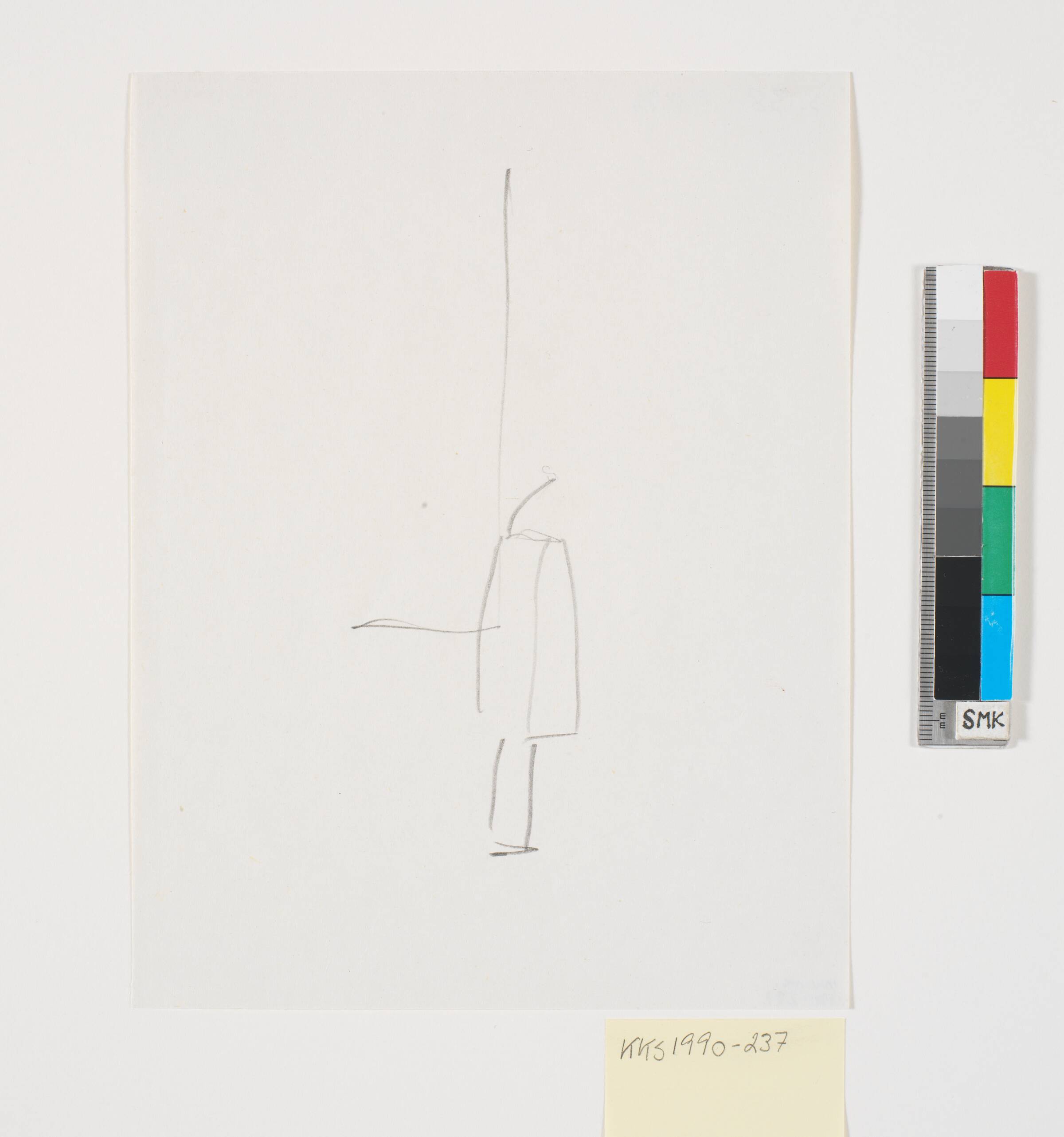 Scenografisk optegnelse, Lone Høyer Hansen, 1986-1989