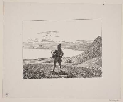 Illustration til Svend Grundtvig, "Marsk Stig: Dansk Folkevise Fra 13de Aarhundrede", 1861