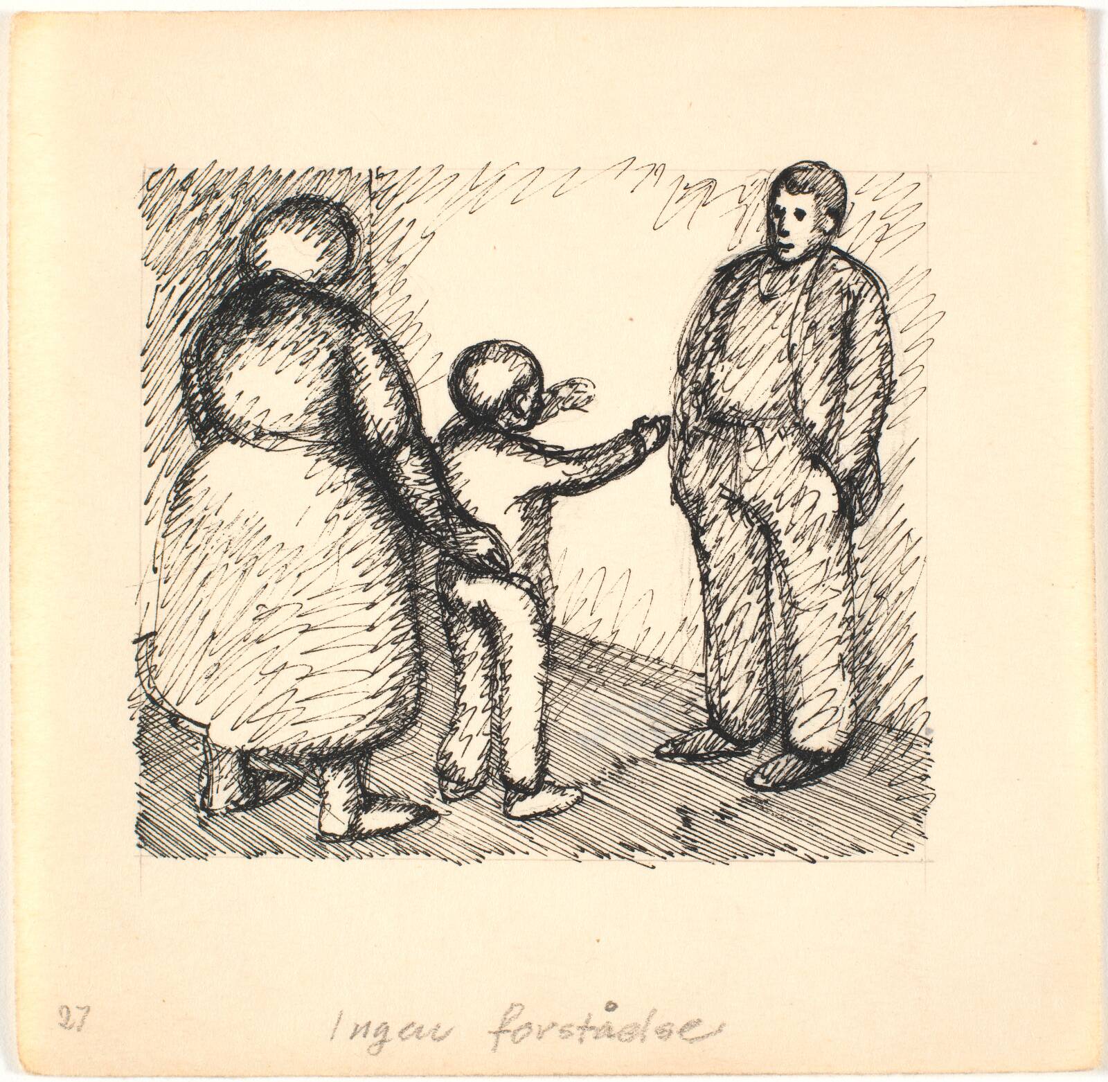 Ingen forståelse, Palle Nielsen, 1949