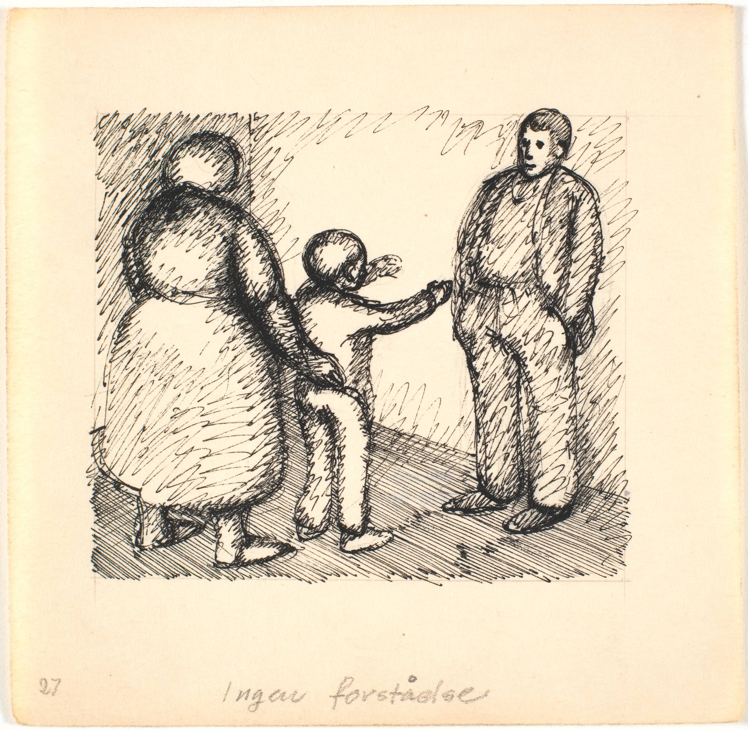 Ingen forståelse, Palle Nielsen, 1949