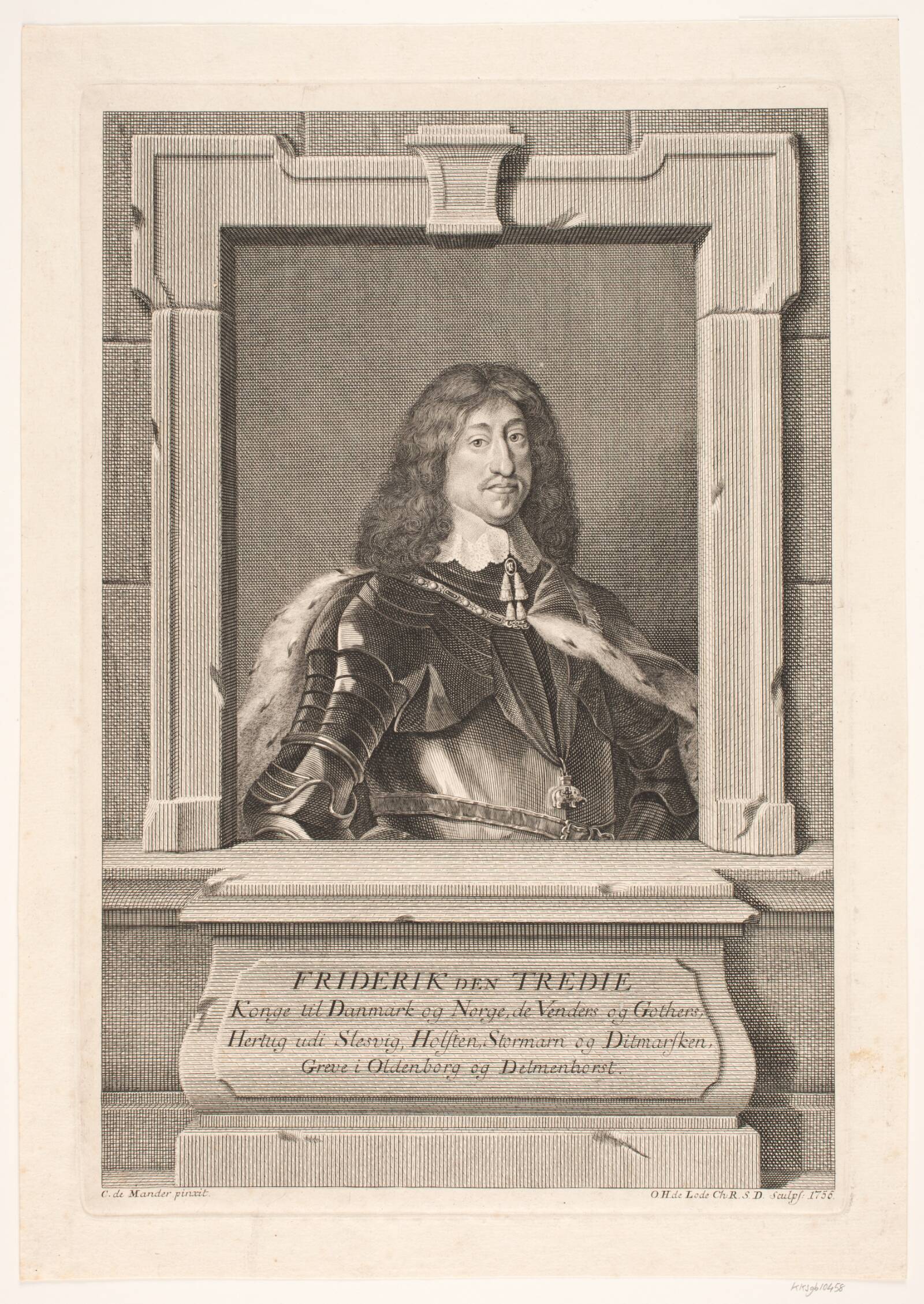 Frederik III, Odvardt Helmoldt de Lode, 1756