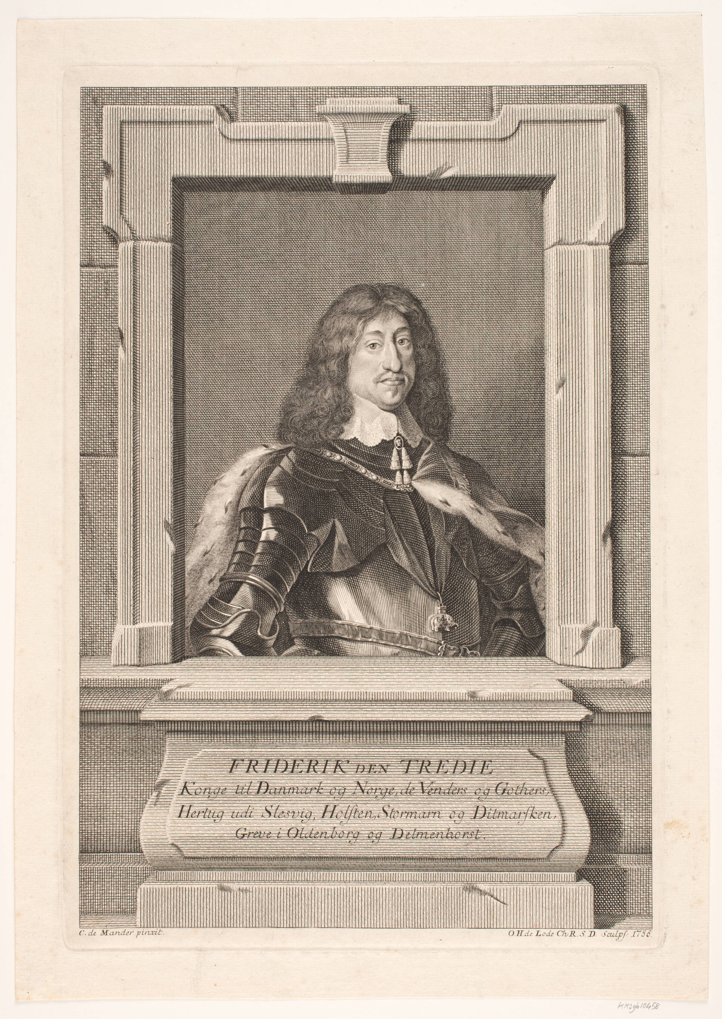 Frederik III, Odvardt Helmoldt de Lode, 1756