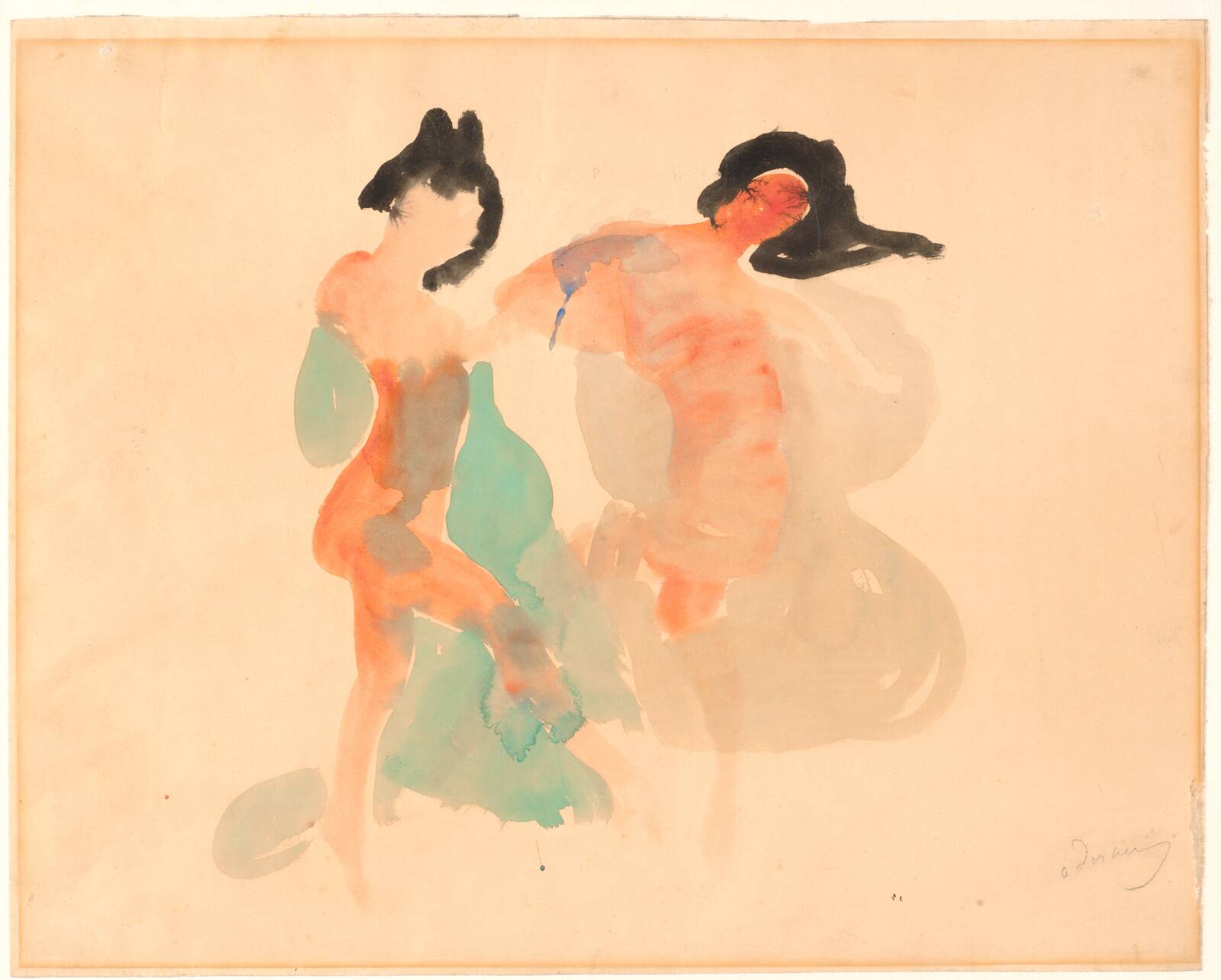To danserinder, André Derain, 1904-1907